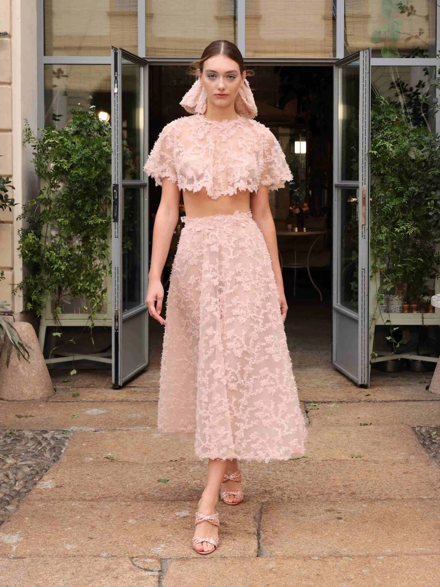 Look 12, Luisa Beccaria Spring-Summer 2025