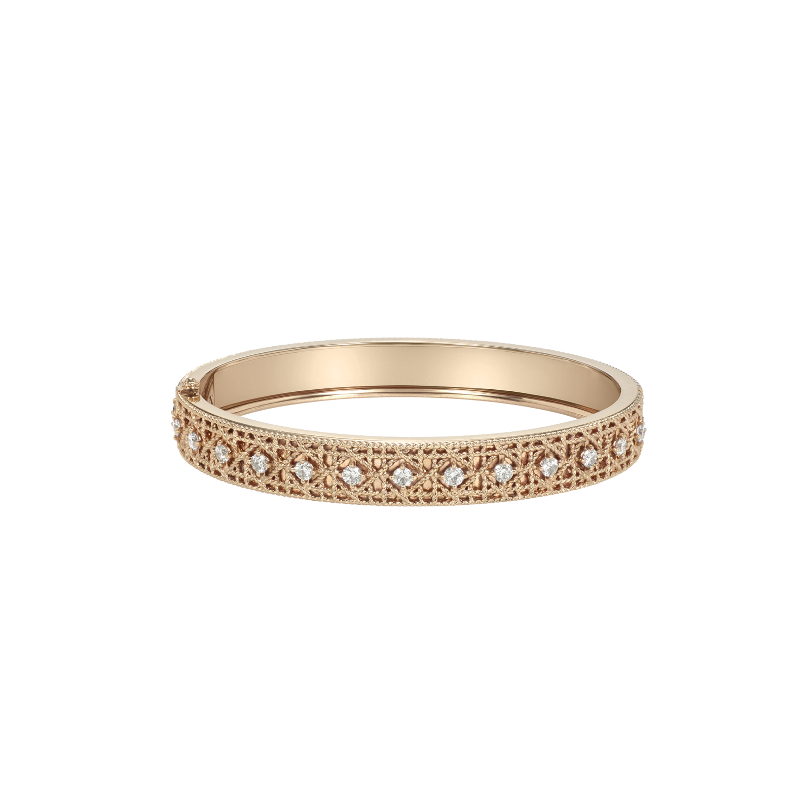 MY DIOR BRACELET, Pink gold and diamonds