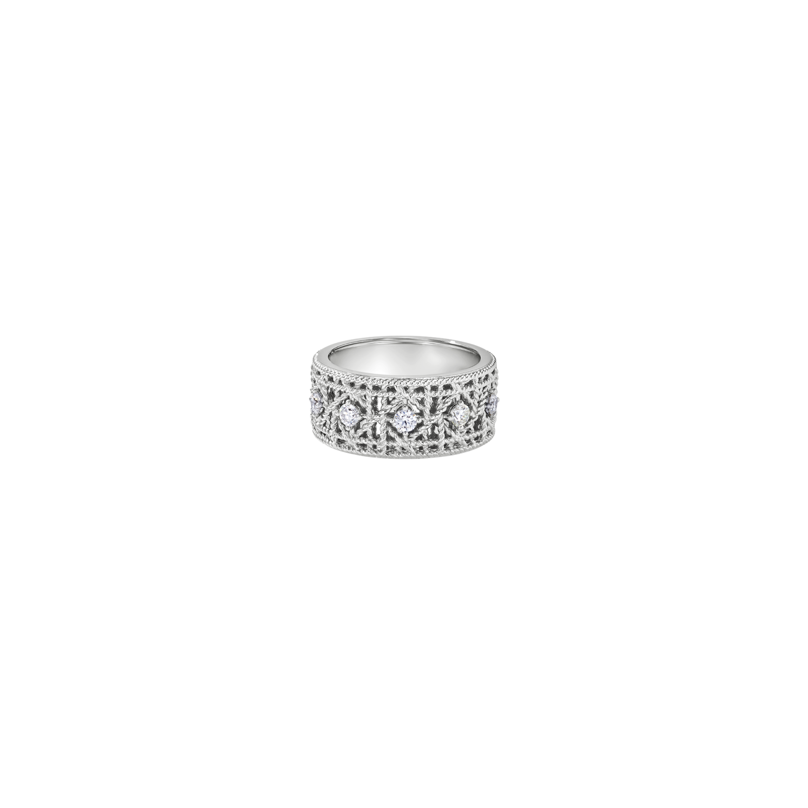 MY DIOR RING, White gold and diamonds