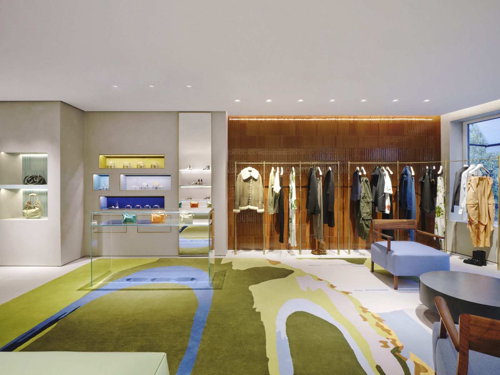 LOEWE’s latest collections on display at the new CASA LOEWE store in Chicago