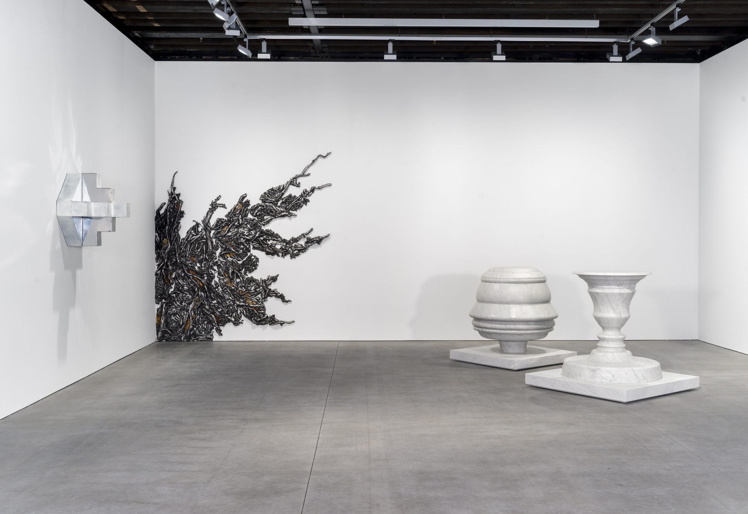 Installation view of "Your Patience Is Appreciated," Marian Goodman Gallery, New York, 2024. Photo: Alex Yudzon