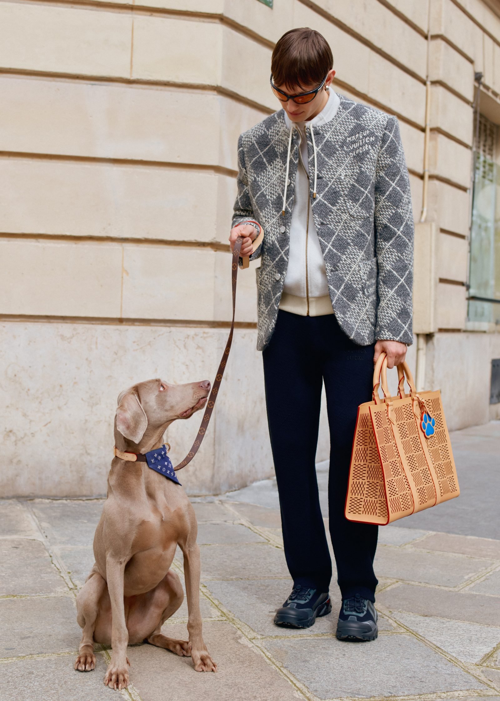 Look 6 | Louis Vuitton Dog LVππππ Pre-Collection Spring-Summer 2025