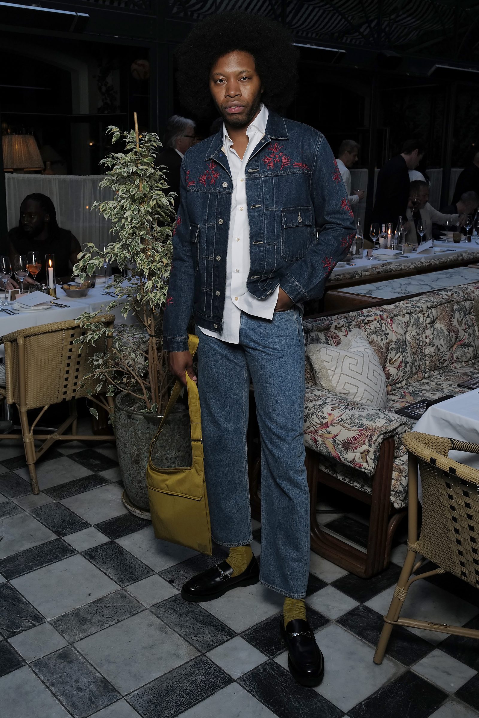 Jeremy O. Harris attends a dinner hosted by Paul Smith and Soho House to celebrate Paris Fashion Week at Soho House Paris on June 19, 2024 in Paris, France. (Photo by Darren Gerrish/Getty Images for Paul Smith)