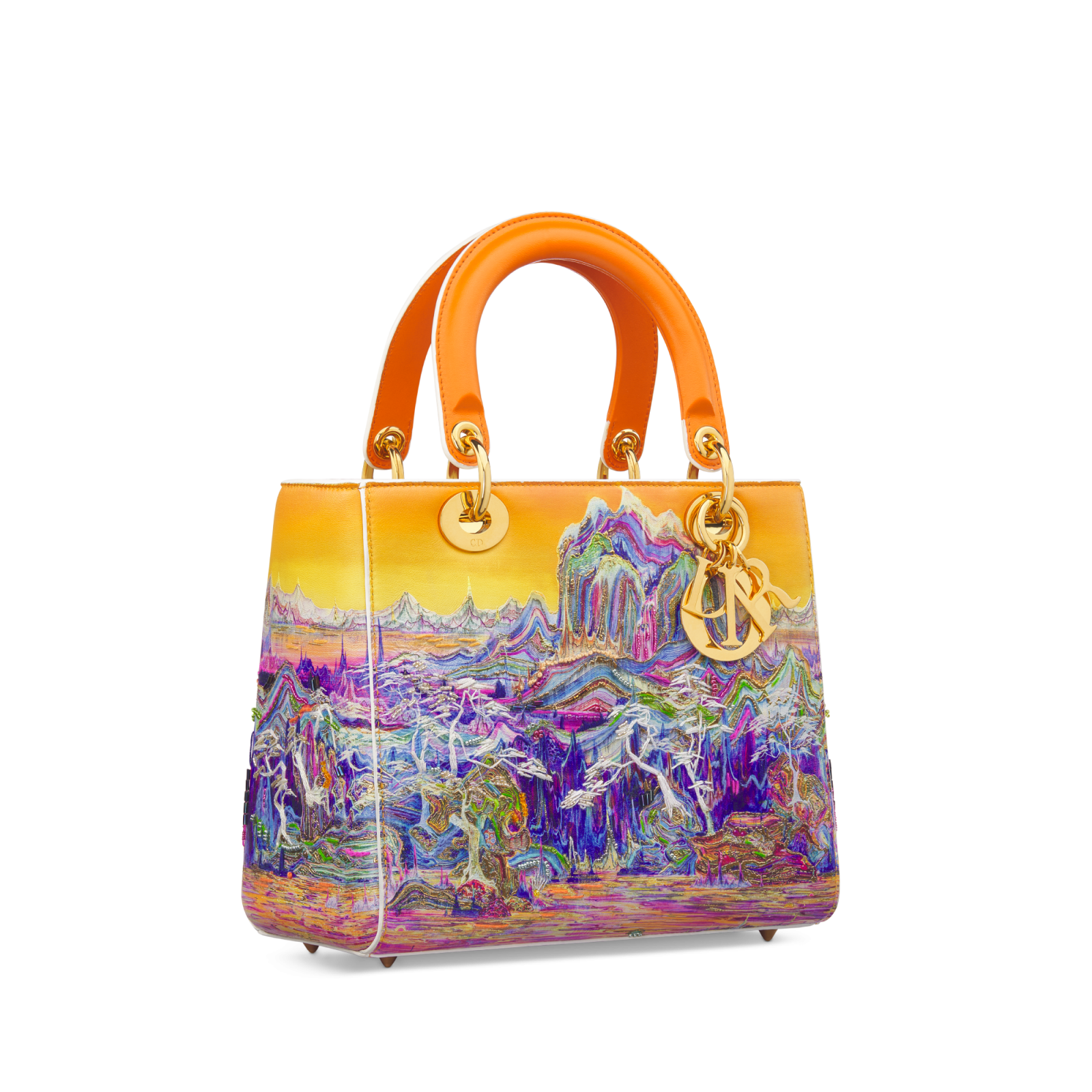 Huang Yuxing’s Lady Dior Surreal and dreamlike, this design infuses the Lady Dior with abstract, emotional depth.
