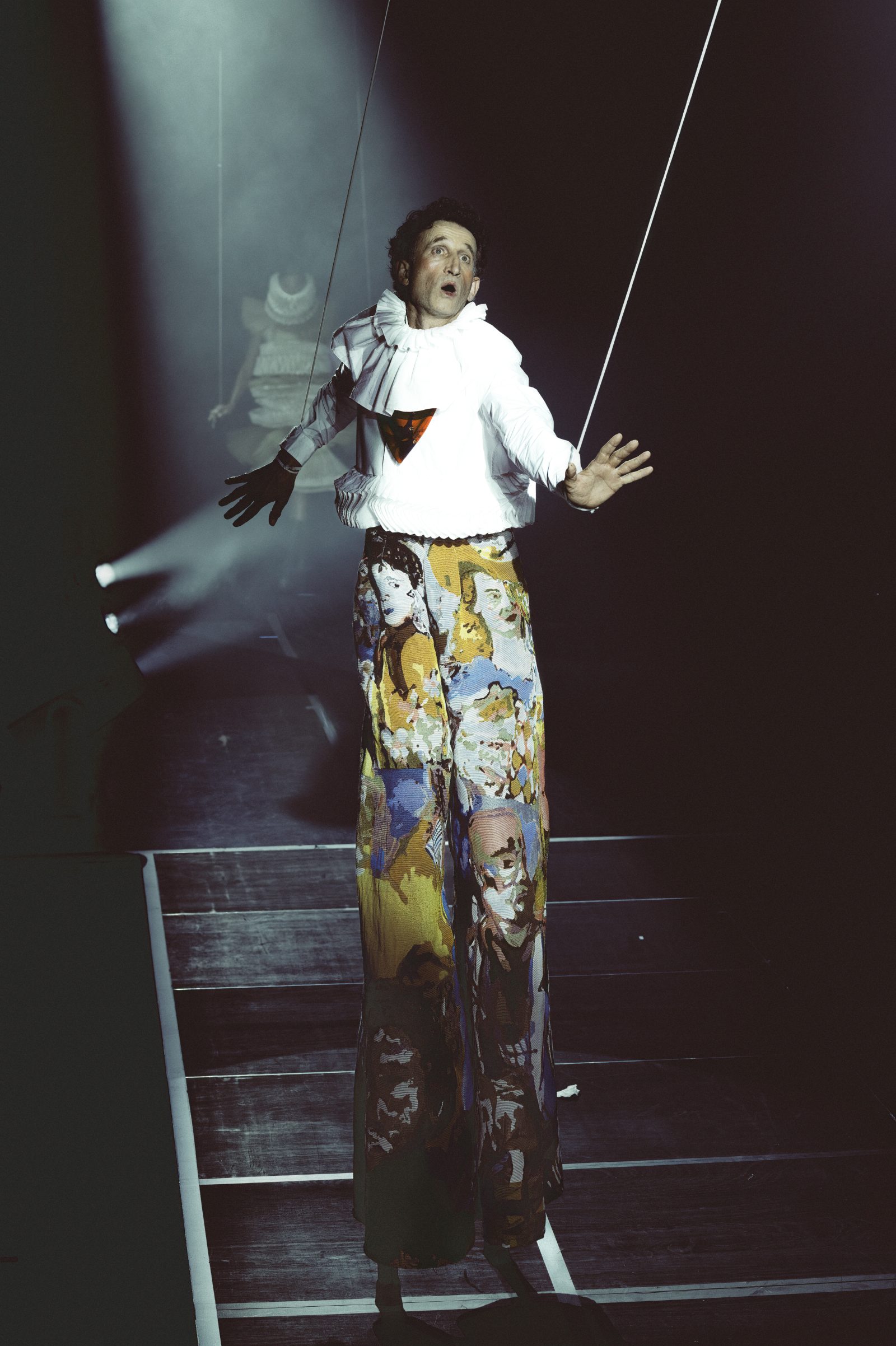 KidSuper presented a landmark show alongside Cirque du Soleil performers for the Spring-Summer 2025 collection in Paris