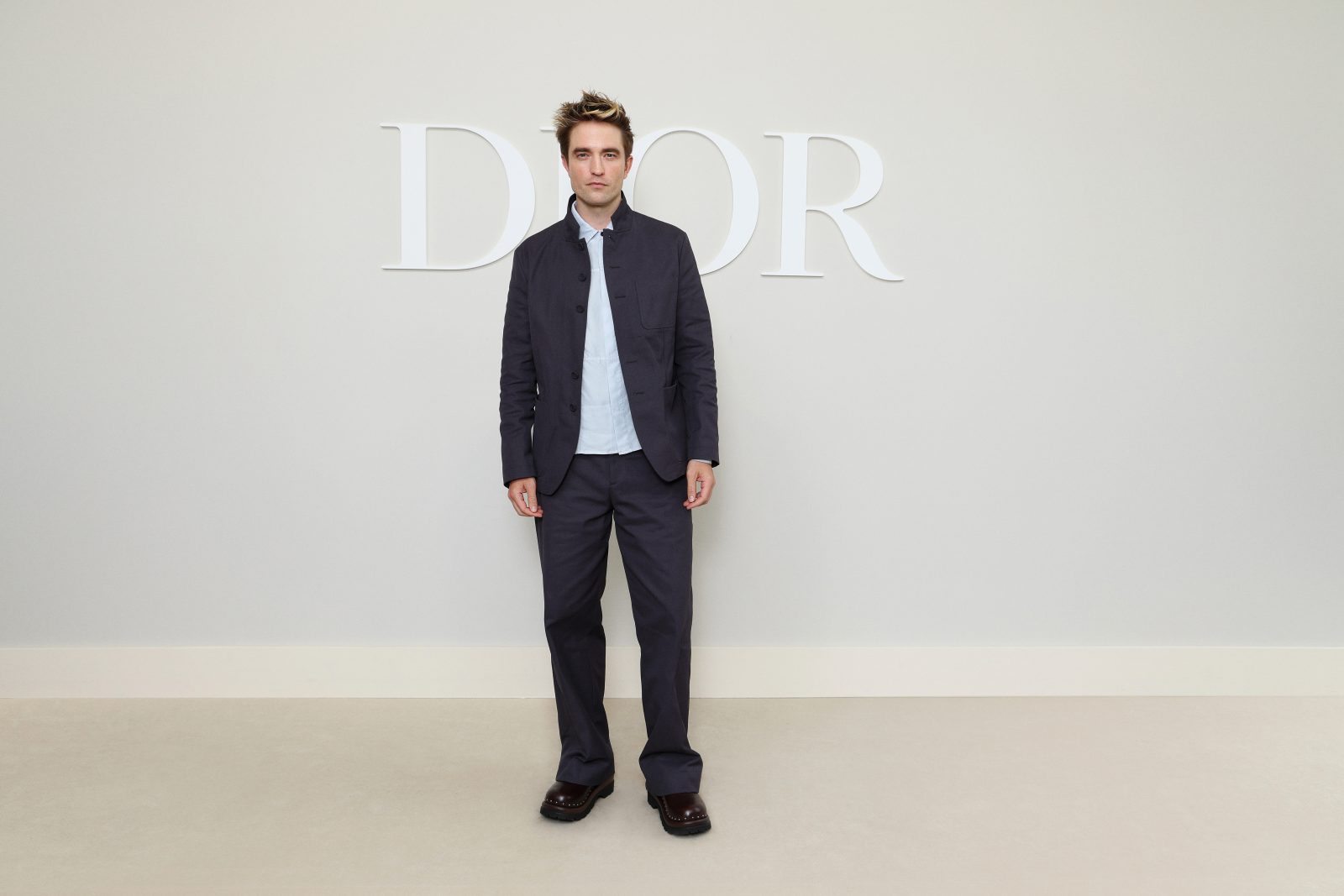 Robert Pattinson attends the Dior Homme Menswear Spring/Summer 2025 show as part of Paris Fashion Week on June 21, 2024 in Paris, France. (Photo by Pascal Le Segretain/Getty Images for Dior Homme)