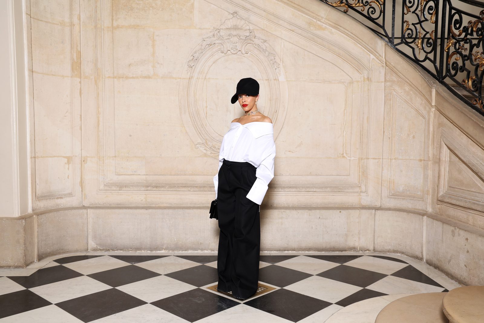 Doja Cat attends the Christian Dior Haute Couture Fall/Winter 2024-2025 show as part of Paris Fashion Week on June 24, 2024 in Paris, France. (Photo by Pascal Le Segretain/Getty Images for Christian Dior)