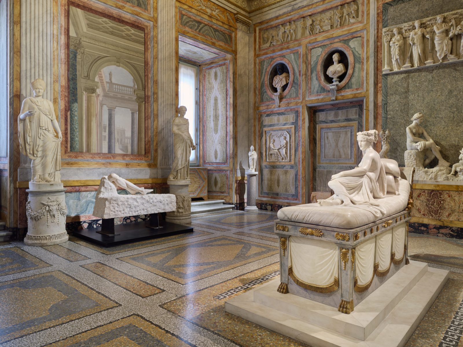 Louise Bourgeois. L'inconscio della memoria, Installation View, Galleria Borghese. © The Easton Foundation/Licensed by SIAE 2024 and VAGA at Artists Rights Society (ARS), NY. Ph.by A.Osio