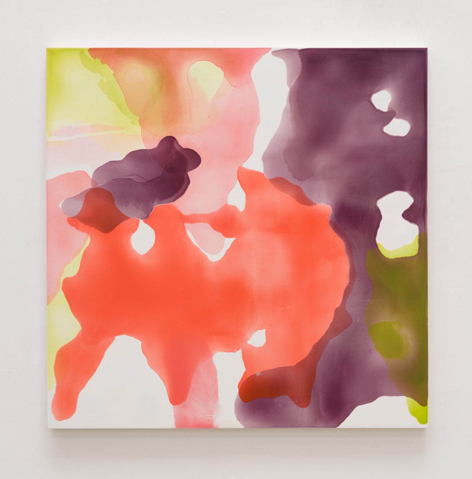 AMANDA WILLIAMS CandyLadyBlack (This Stuff Is Starting Now), 2023 Oil, mixed media on wood panel 60 x 60 inches (152.4 x 152.4 cm)