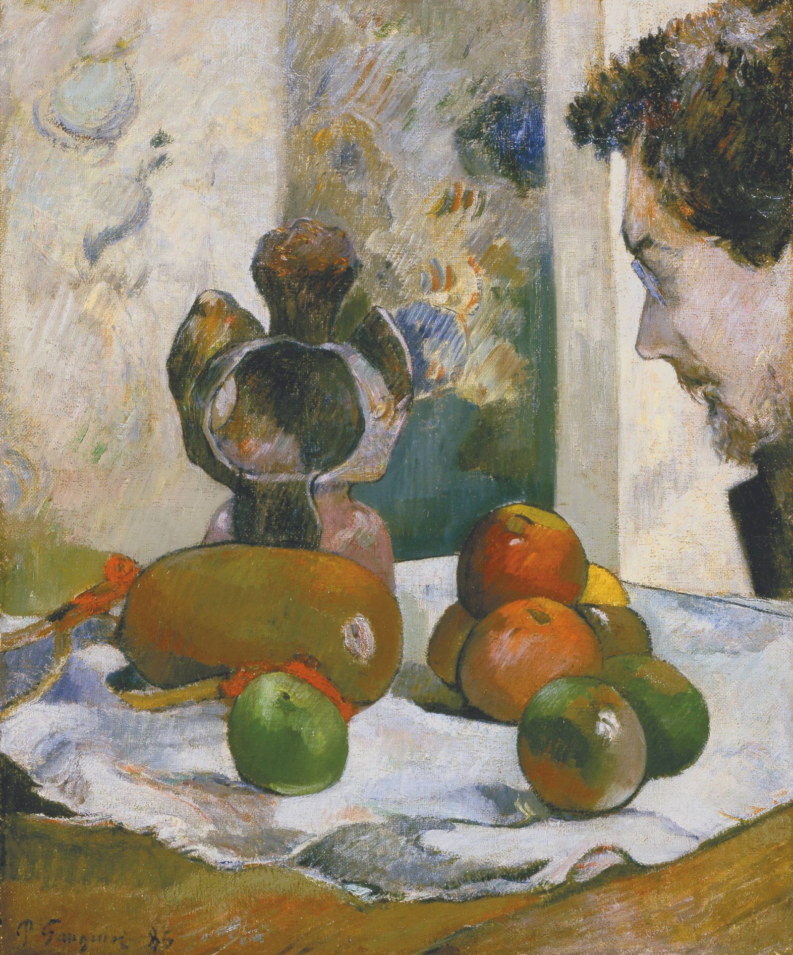 Paul Gauguin, Still Life with Profile of Laval, 1886, oil on canvas, Indianapolis Museum of Art.