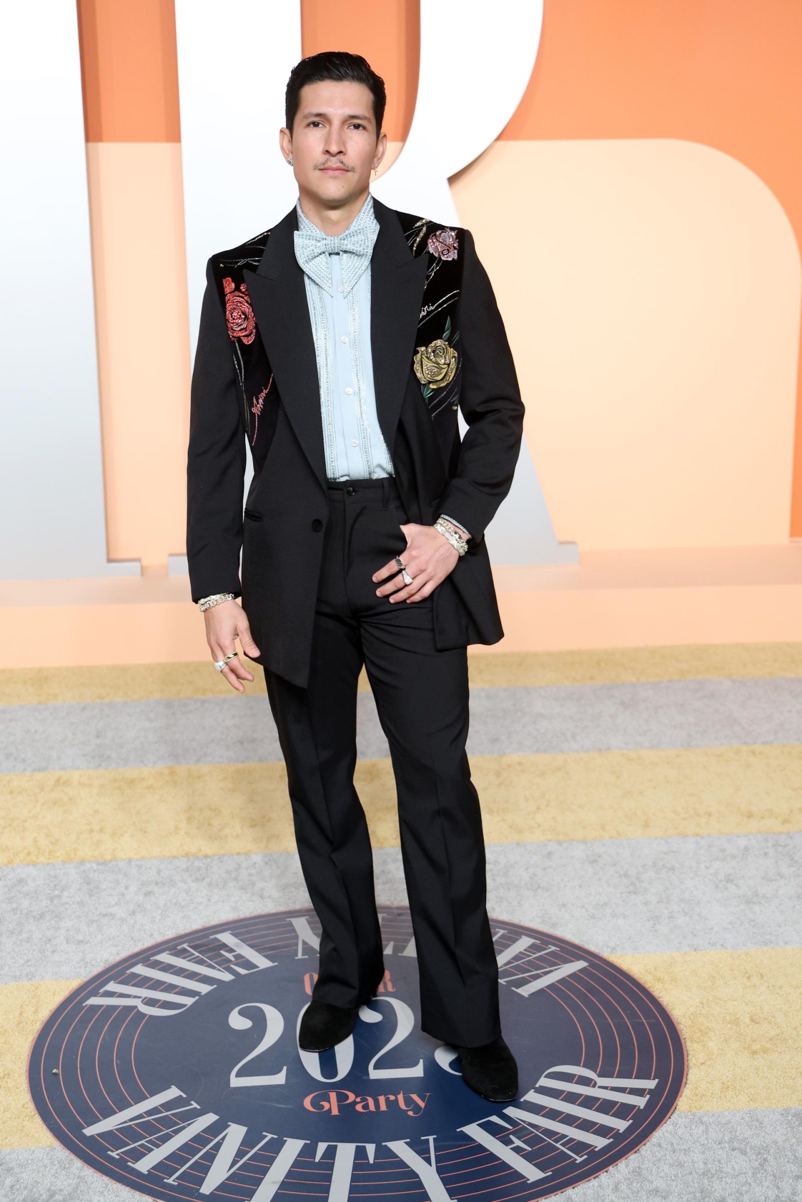 Danny Ramirez attends the 2025 Vanity Fair Oscar Party Hosted By Radhika Jones at Wallis Annenberg Center for the Performing Arts on March 02, 2025 in Beverly Hills, California. (Photo courtesy of Getty/Amiri)