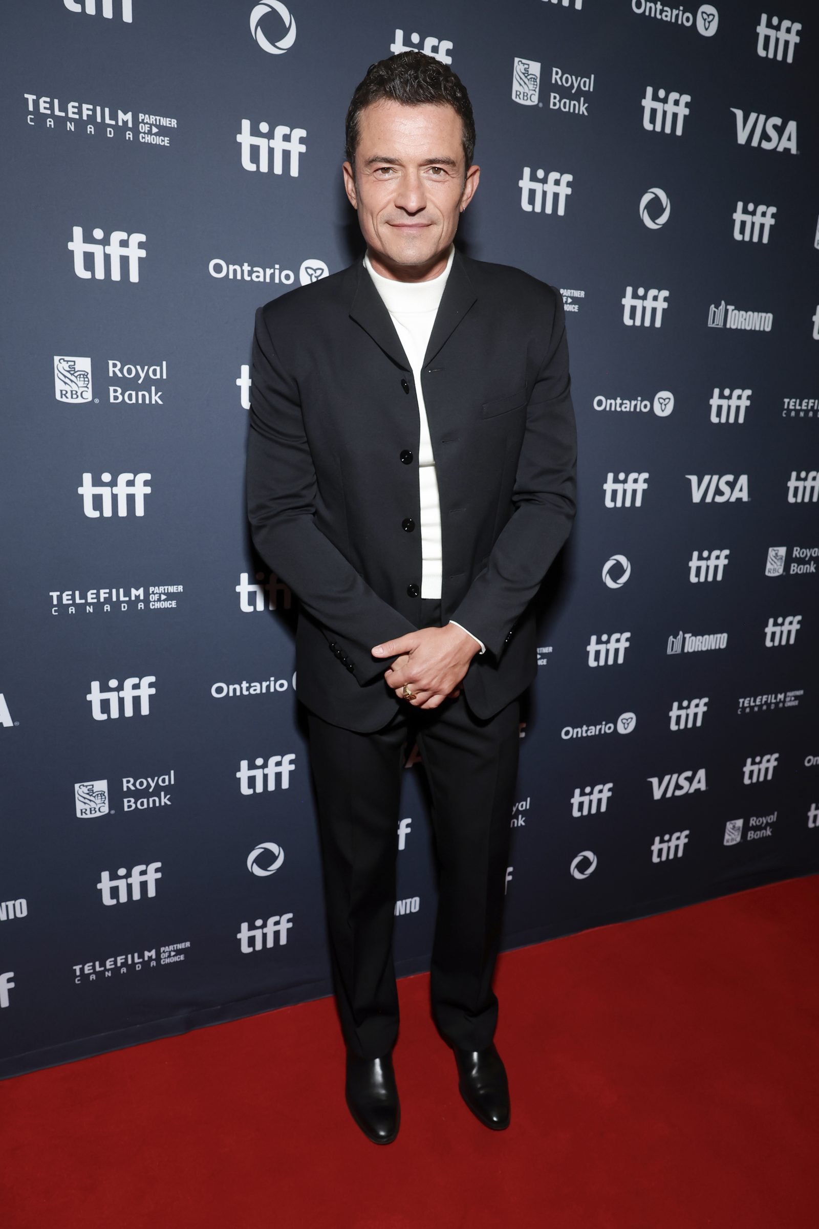 Orlando Bloom attends the premiere of "The Cut" during the 2024 Toronto International Film Festival at Princess of Wales Theatre on September 05, 2024 in Toronto, Ontario. (Photo by Emma McIntyre/Getty Images)