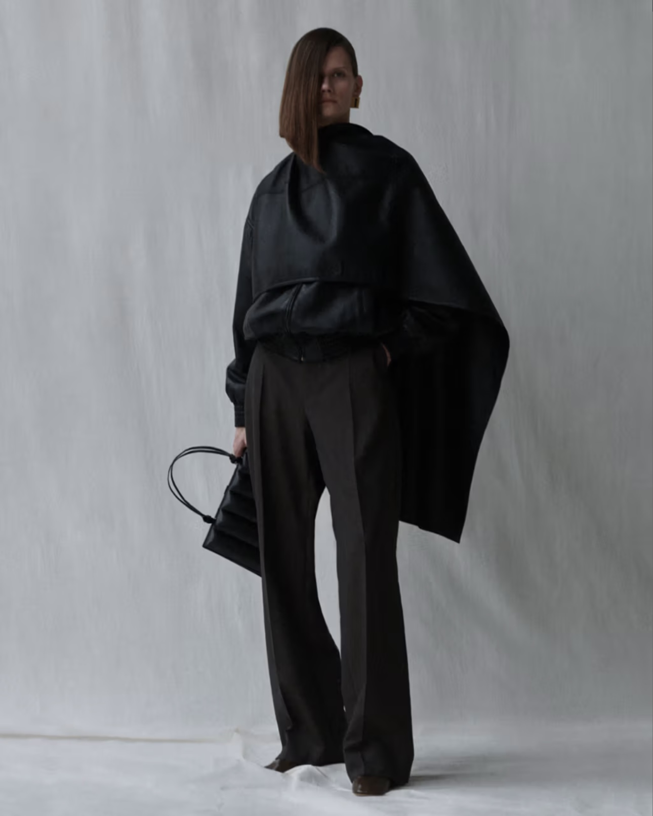 The new collection's business-style khaki trousers, a testament to Philo's design philosophy.