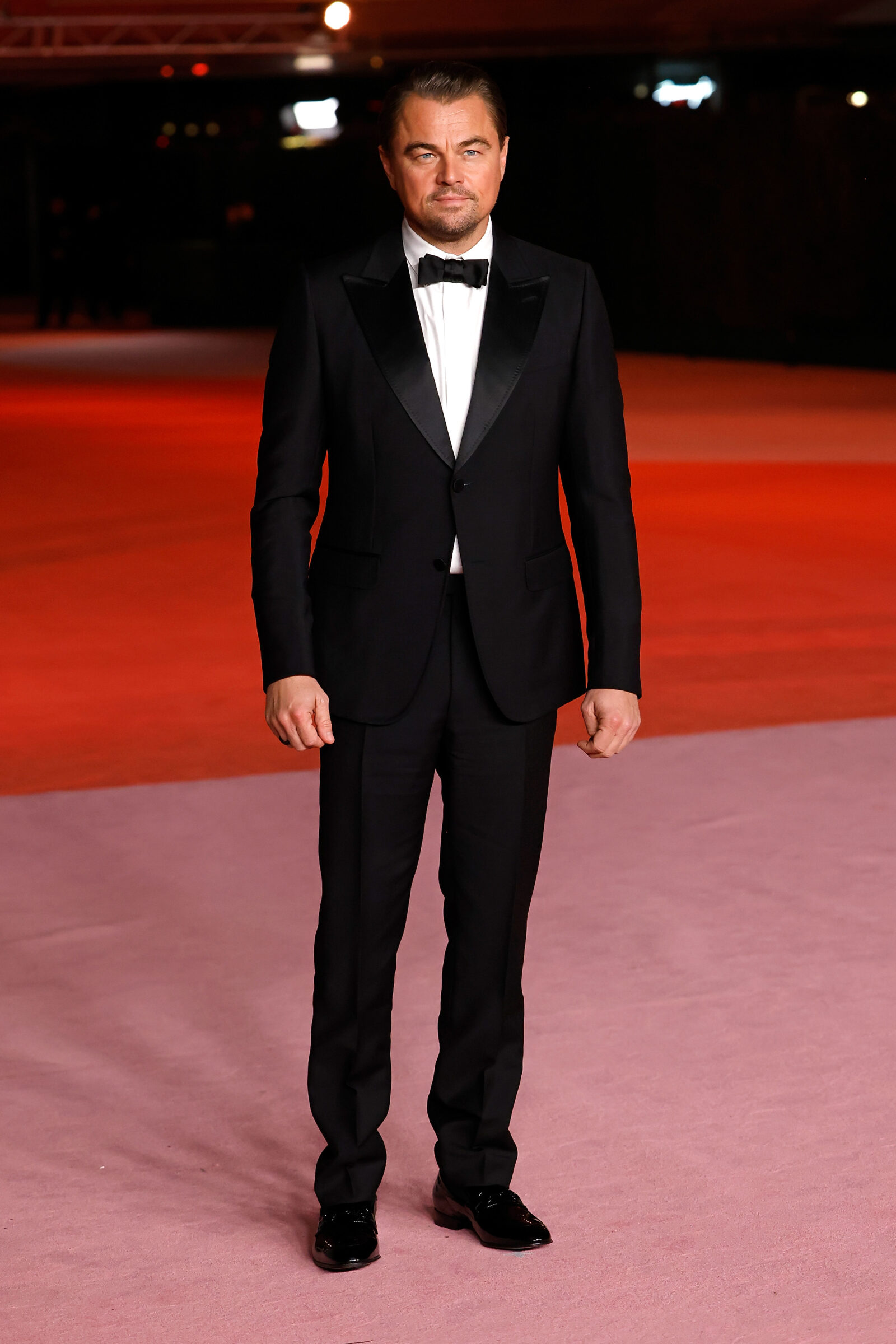 Leonardo DiCaprio in a classic Gucci tuxedo at the Academy Museum Gala. (Photo by Taylor Hill/WireImage)
