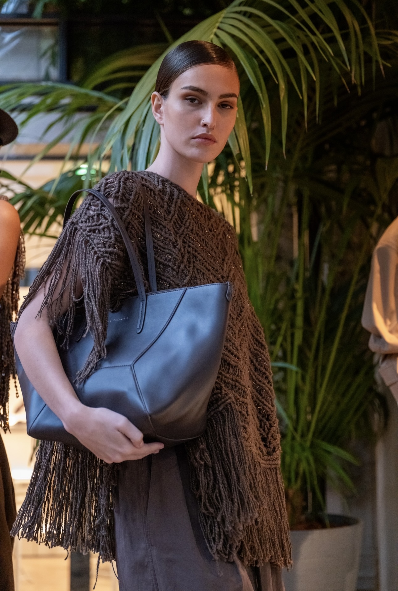 A look from Brunello Cucinelli’s Women’s Spring Summer 2025 Collection (Image: Patricia Burén)