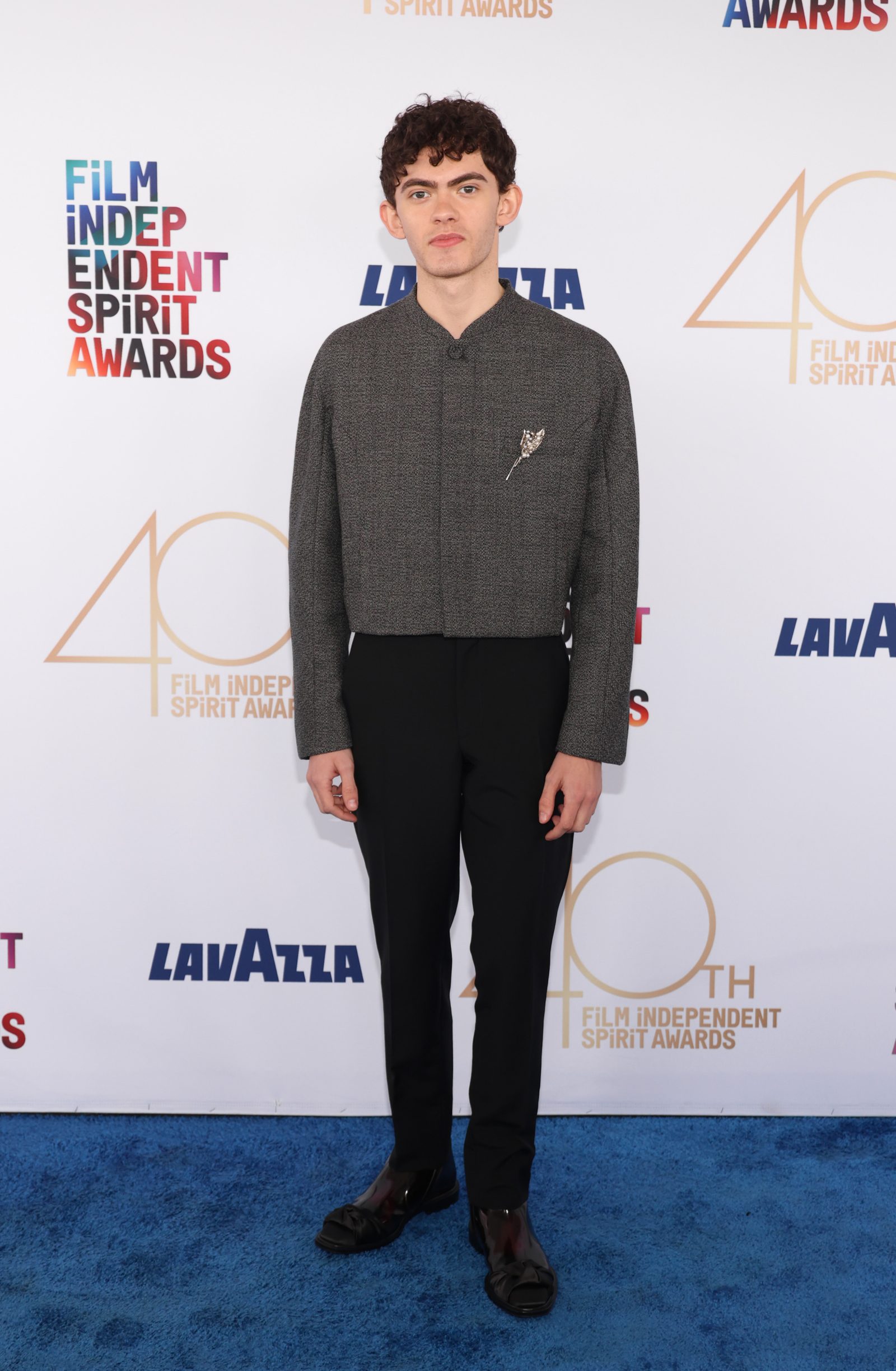 Joe Locke attends the 2025 Film Independent Spirit Awards on February 22, 2025 in Santa Monica, California. (Photo by Kayla Oaddams/WireImage)