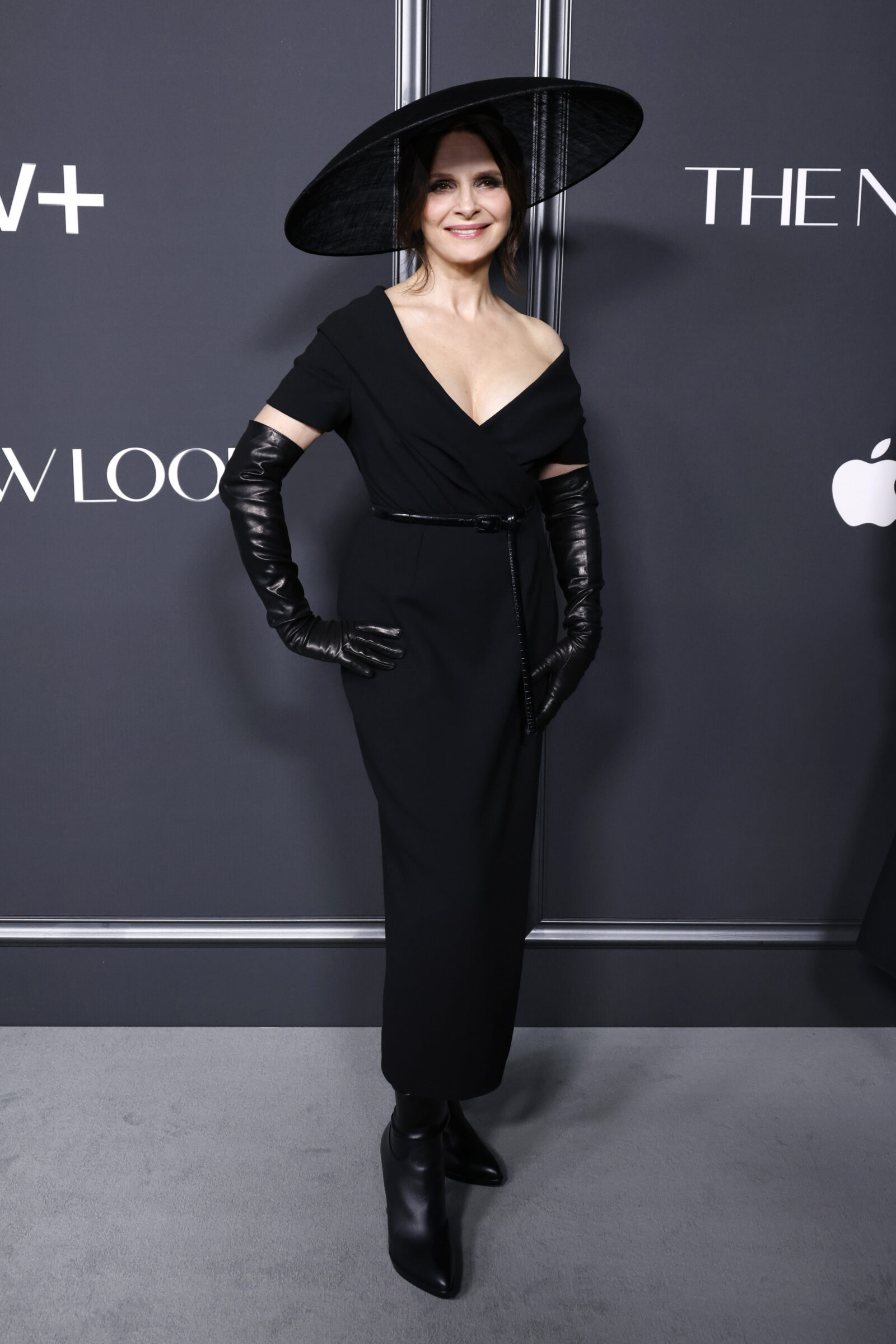 In the heart of New York City, Juliette Binoche graced the world premiere of Apple TV+'s "The New Look" at Florence Gould Hall, radiating the timeless elegance of Dior. (Photo by Rob Kim/Getty Images)