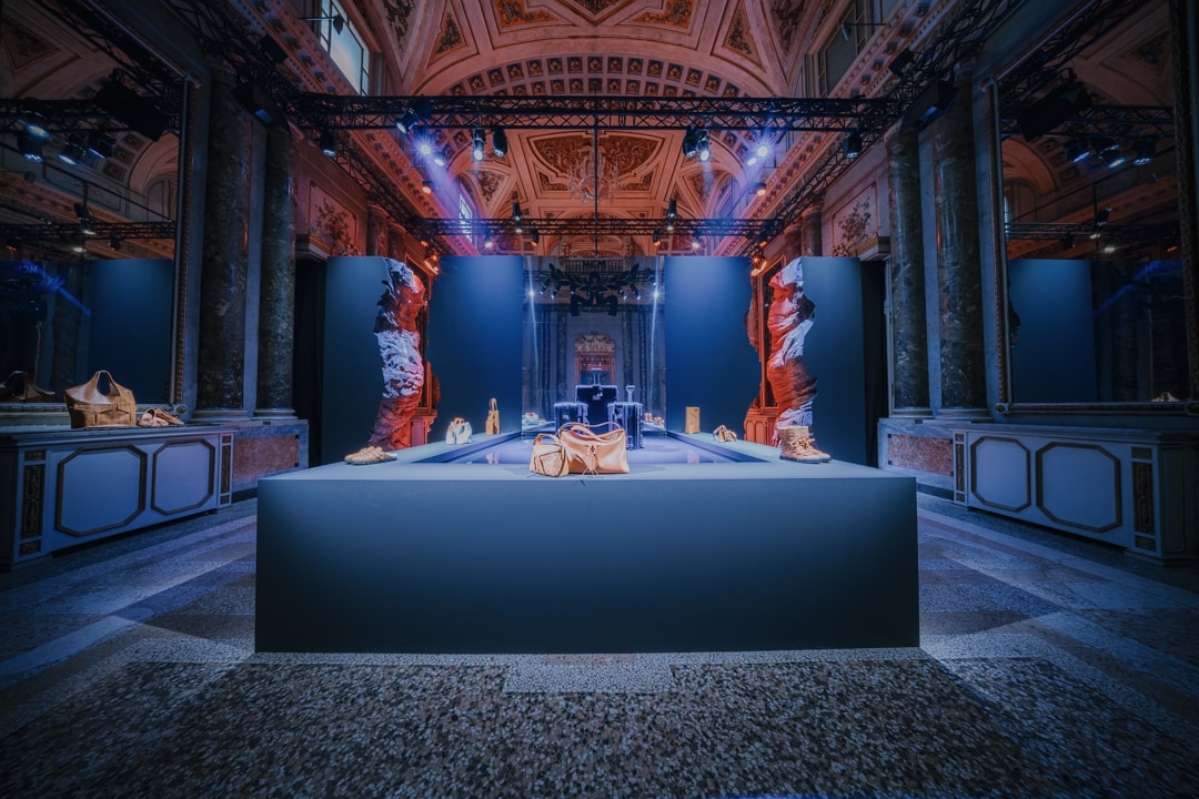 The Essence of Modern Elegance: Showcasing the Diamante 3D and Soft shapes within MCM's AW24 collection, where sophistication meets avant-garde design.
