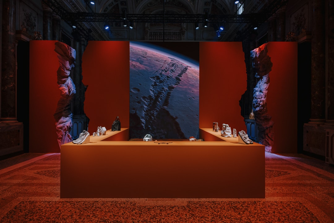A Gateway to Innovation: The dual portals at Palazzo Serbelloni symbolize MCM's journey from Munich to Mars, blending tradition with futuristic luxury.