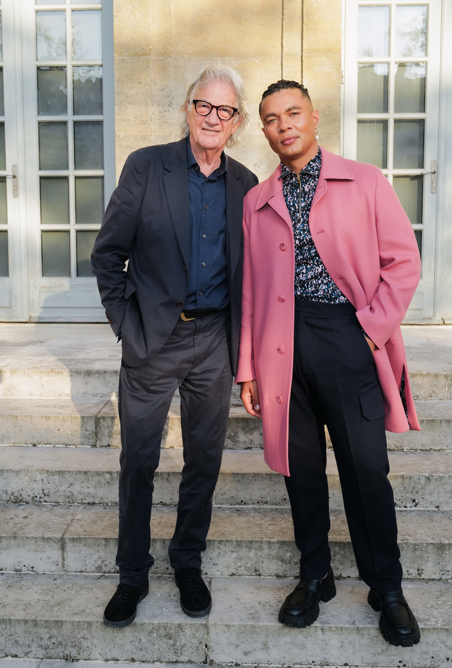 Sir Paul Smith and Ismael Cruz