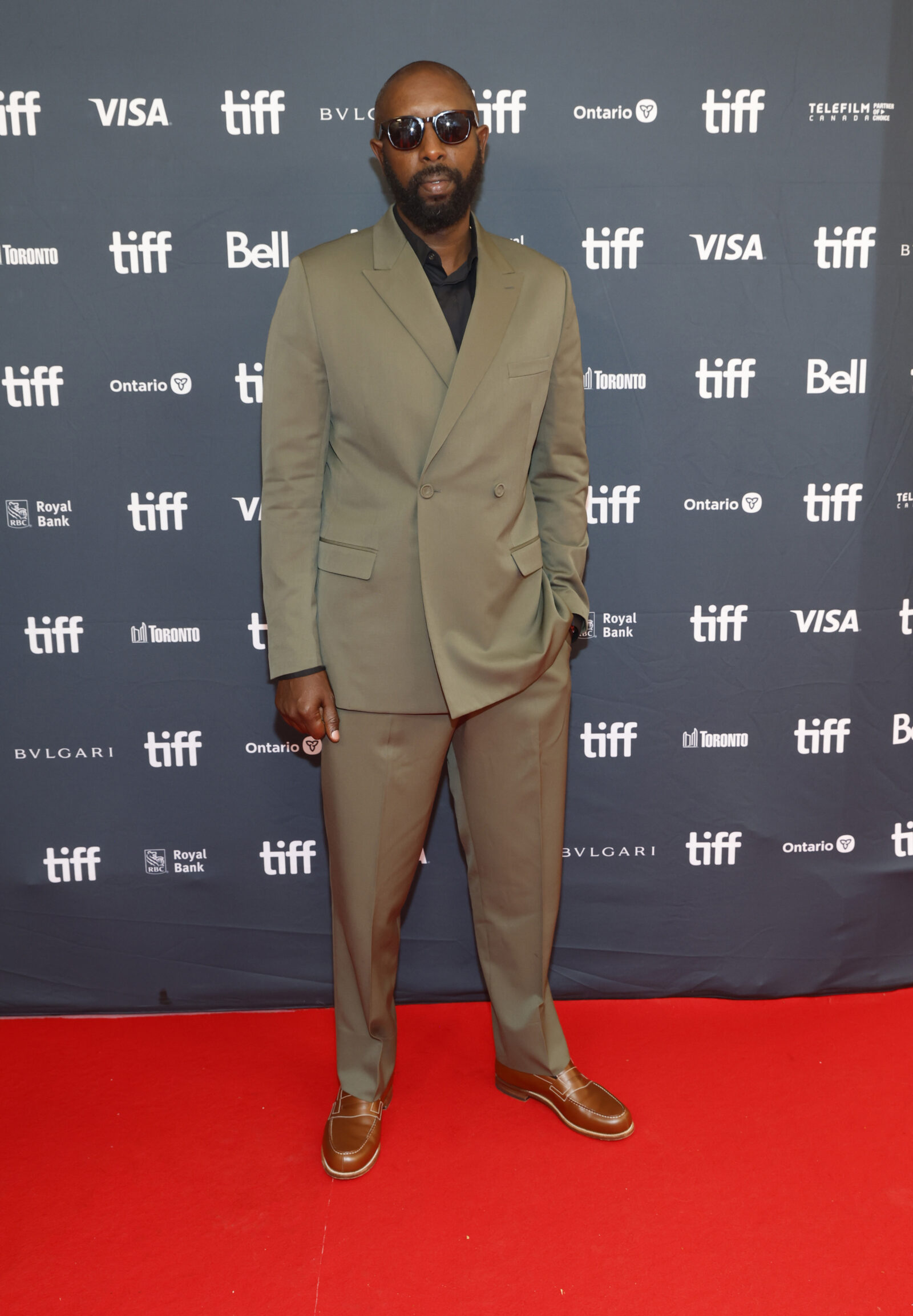 Ladj Ly attends the "Les Indesirables" premiere during the 2023 Toronto International Film Festival at Royal Alexandra Theatre on September 08, 2023 in Toronto, Ontario. (Photo by Robin Marchant/Getty Images)