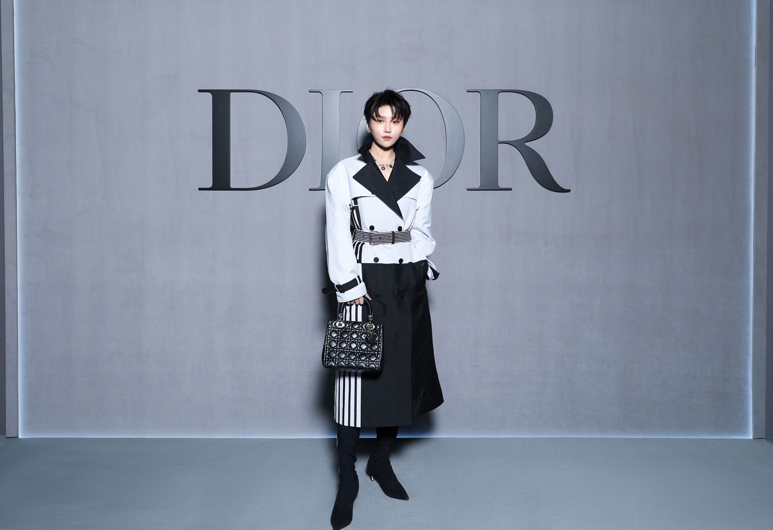 PARIS, FRANCE - MARCH 04: Liu Yuxin attends the Christian Dior Womenswear Fall/Winter 2025-2026 show as part of Paris Fashion Week at on March 04, 2025 in Paris, France. (Photo by Pascal Le Segretain/Getty Images for Christian Dior)