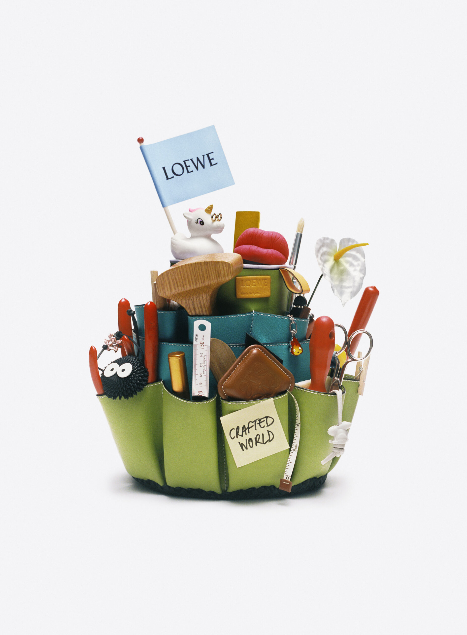 LOEWE Unveils ‘Crafted World’ Exhibition in Shanghai
