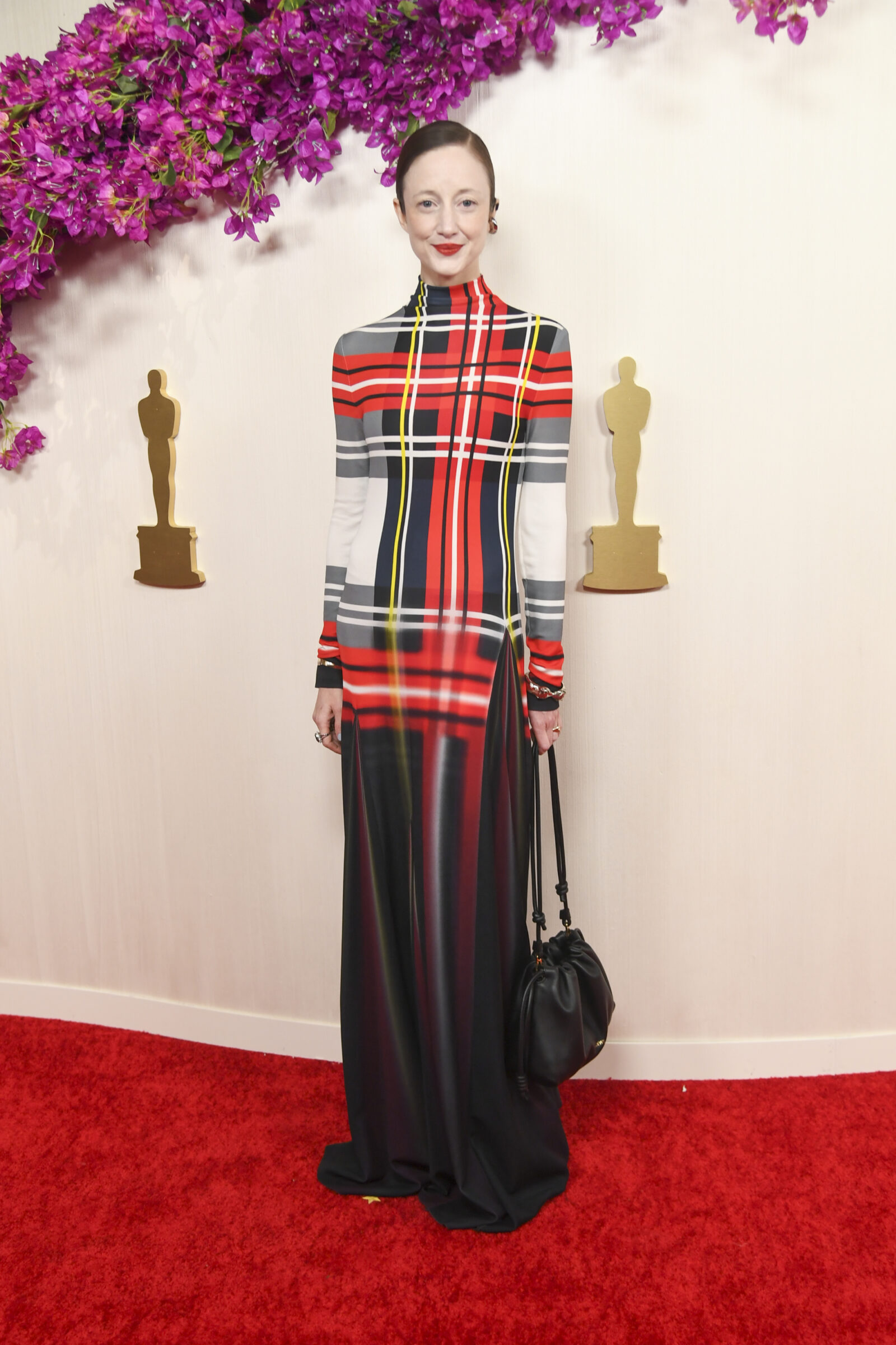 Andrea Riseborough at the 96th Annual Oscars held at Ovation Hollywood on March 10, 2024 in Los Angeles, California. (Photo by Alberto Rodriguez/Variety via Getty Images)