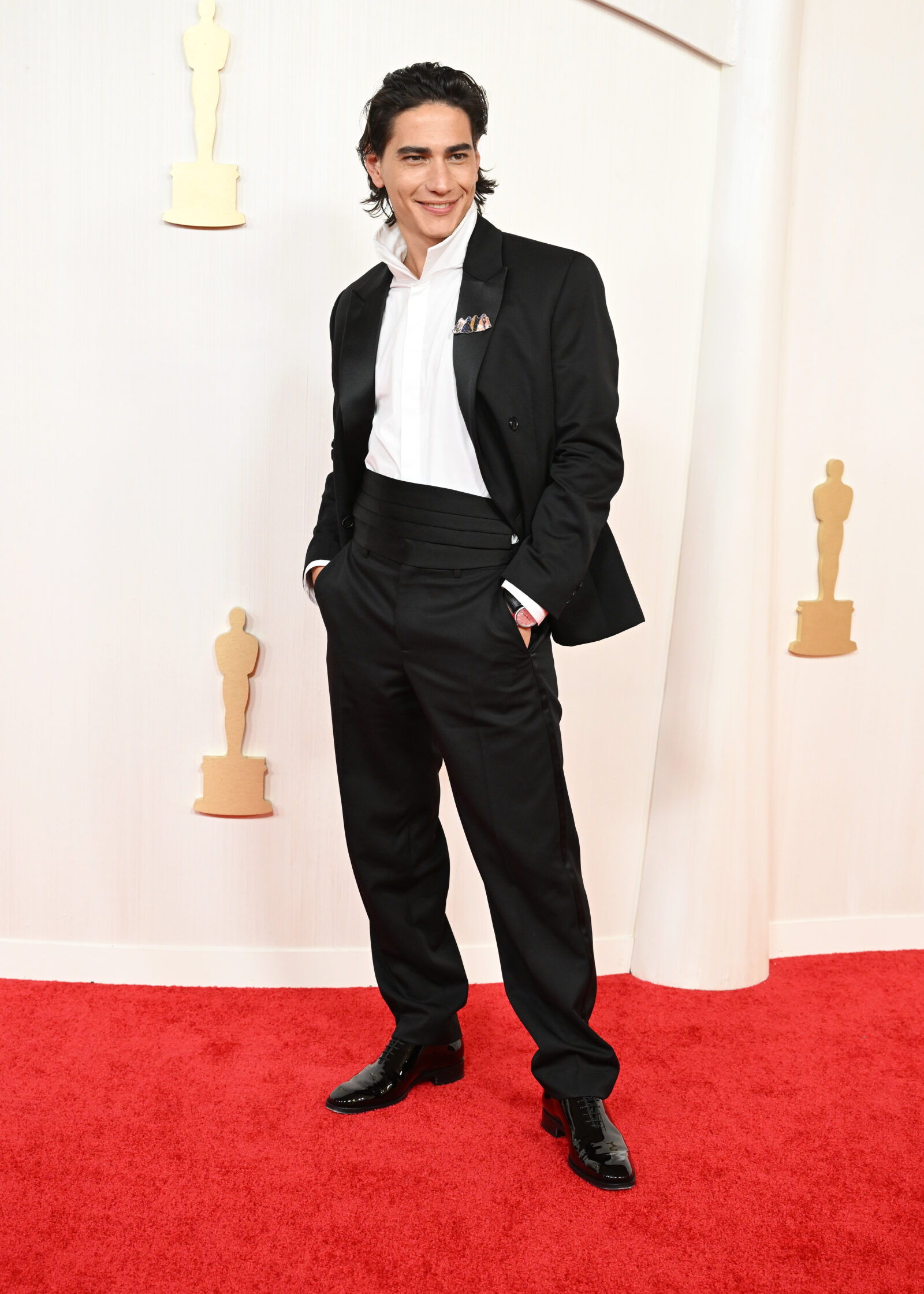 Enzo Vogrincic at the 96th Annual Oscars held at at the Ovation Hollywood on March 10, 2024 in Los Angeles, California. (Photo by Gilbert Flores/Variety via Getty Images)