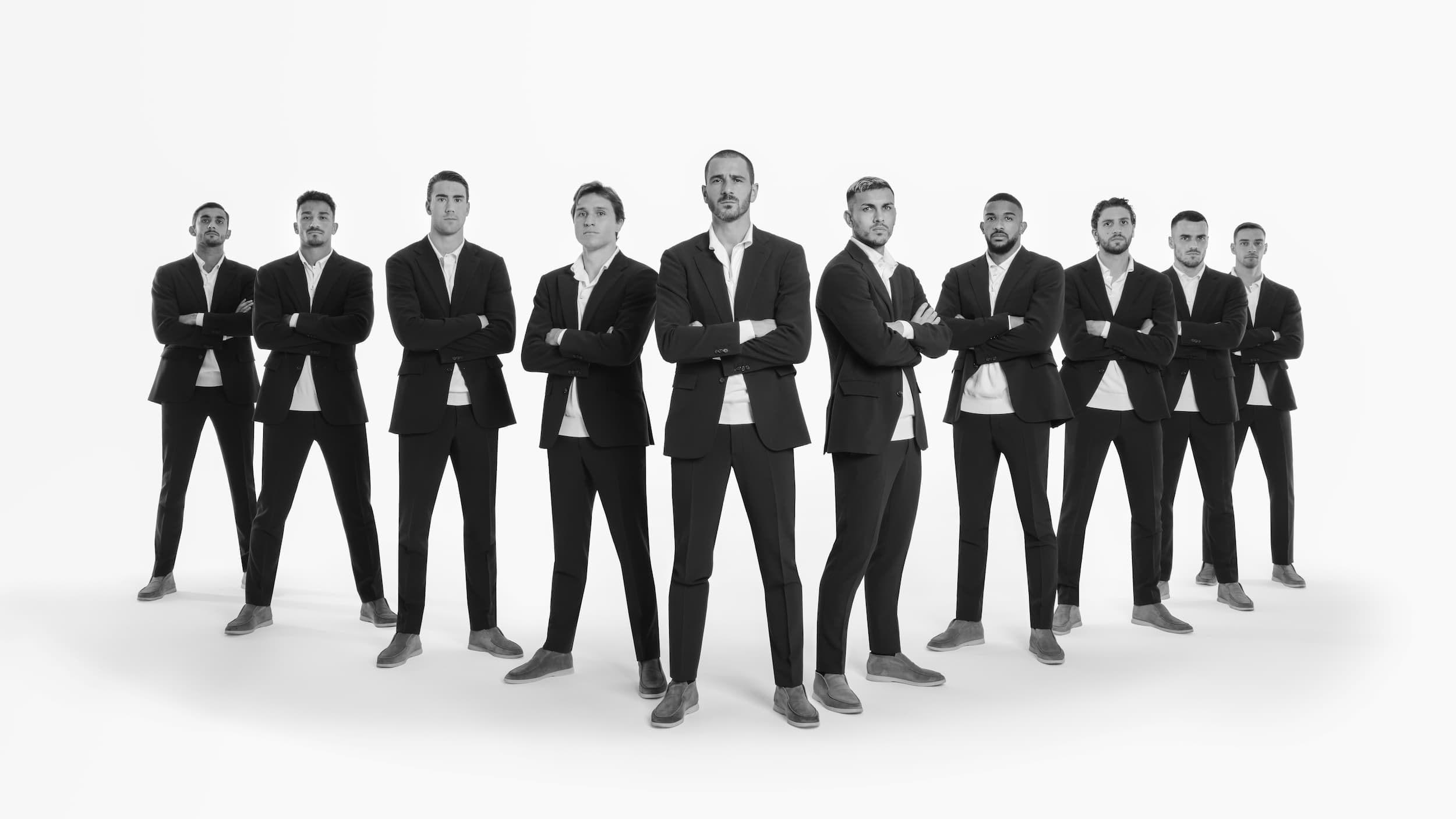 Loro Piana designs Juventus formal suits