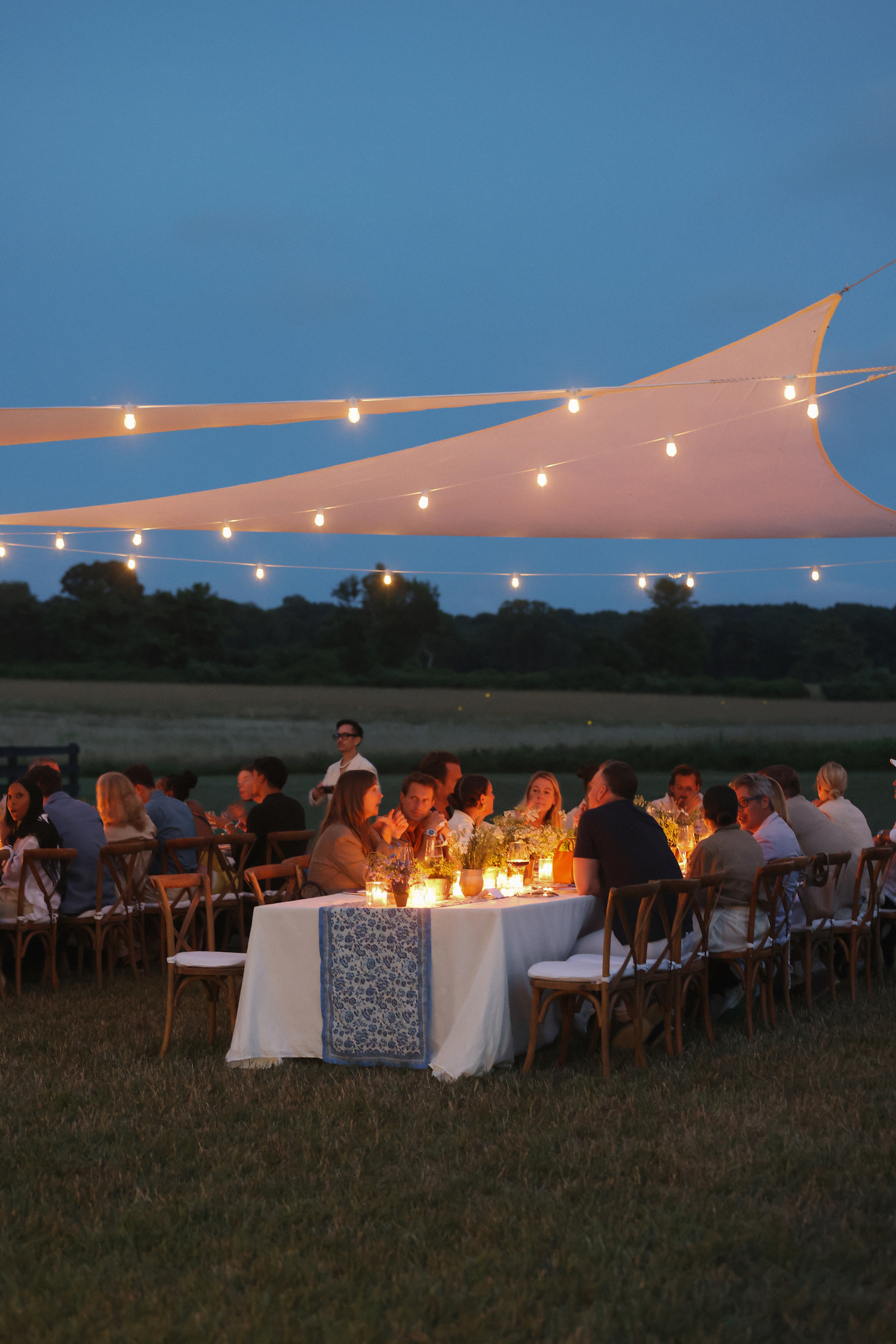 Loro Piana hosts intimate cocktails and dinner with Chef Yann Nury at the Shelter Island Summer pop-up