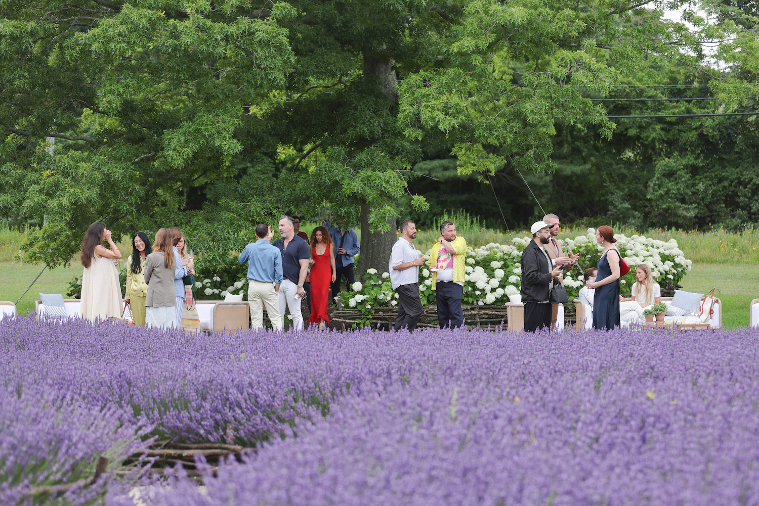 Loro Piana hosts intimate cocktails and dinner with Chef Yann Nury at the Shelter Island Summer pop-up.