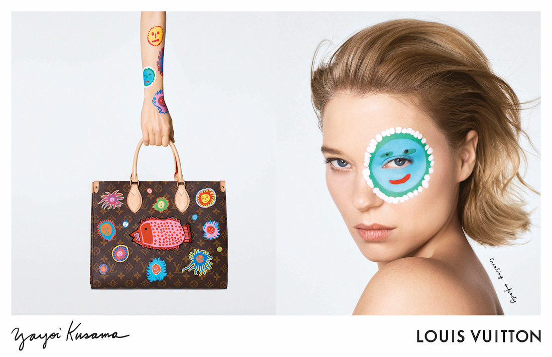Louis Vuitton and Yayoi Kusama introduce their second take on the infinity