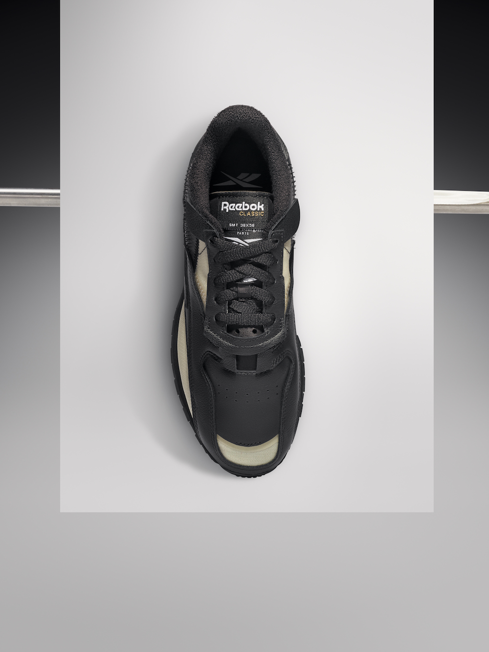 Maison Margiela x Reebok AW22 Classic Leather Memory (in black) Maison Margiela x Reebok AW22 Classic Leather Memory (in white)