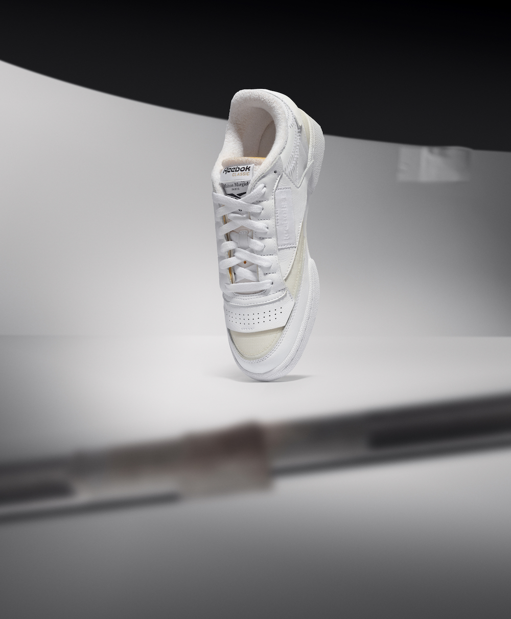 Maison Margiela x Reebok AW22 Club C Memory Of (in white) Maison Margiela x Reebok AW22 Classic Leather Memory (in white)