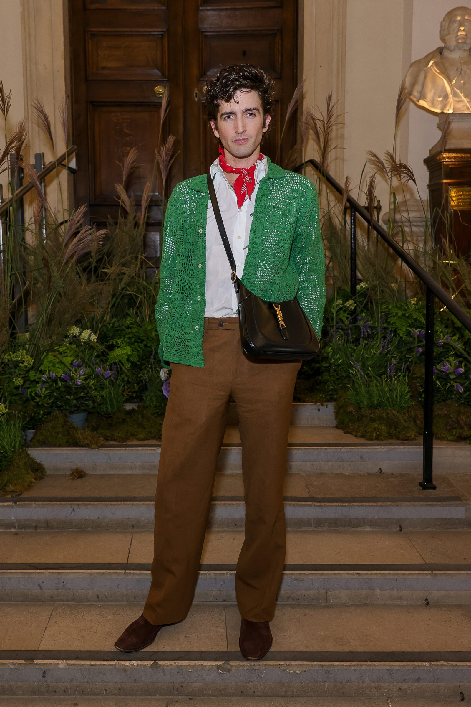 LONDON, ENGLAND - SEPTEMBER 12: Max Hurd attends the celebration of Dunhill's 130-Year Anniversary at The Royal Hospital Chelsea on September 12, 2023 in London, England. (Photo by Dave Benett/Getty Images for dunhill)