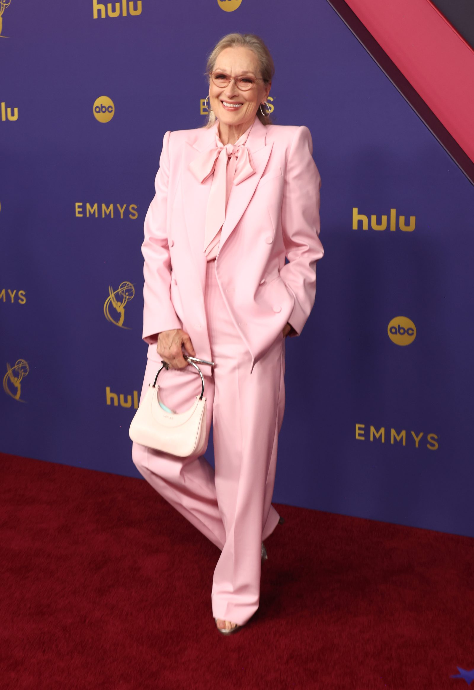 Meryl Streep attends the 76th Primetime Emmy Awards at Peacock Theater on September 15, 2024 in Los Angeles, California. (Photo by Amy Sussman/Getty Images)
