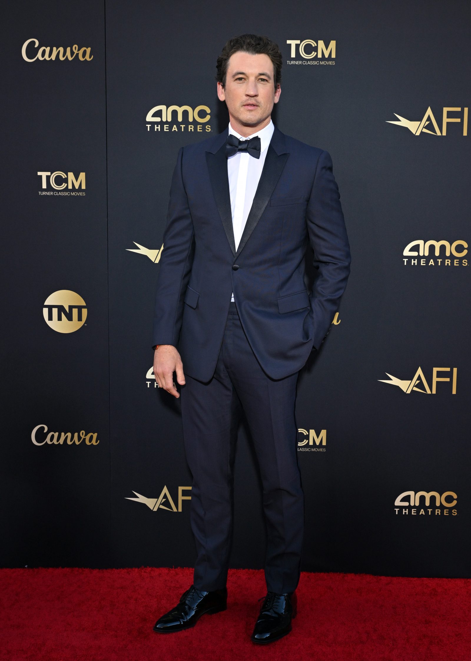 Miles Teller attends the 49th AFI Life Achievement Award Gala Tribute Celebrating Nicole Kidman at Dolby Theatre on April 27, 2024 in Hollywood, California. (Photo by Axelle/Bauer-Griffin/FilmMagic)