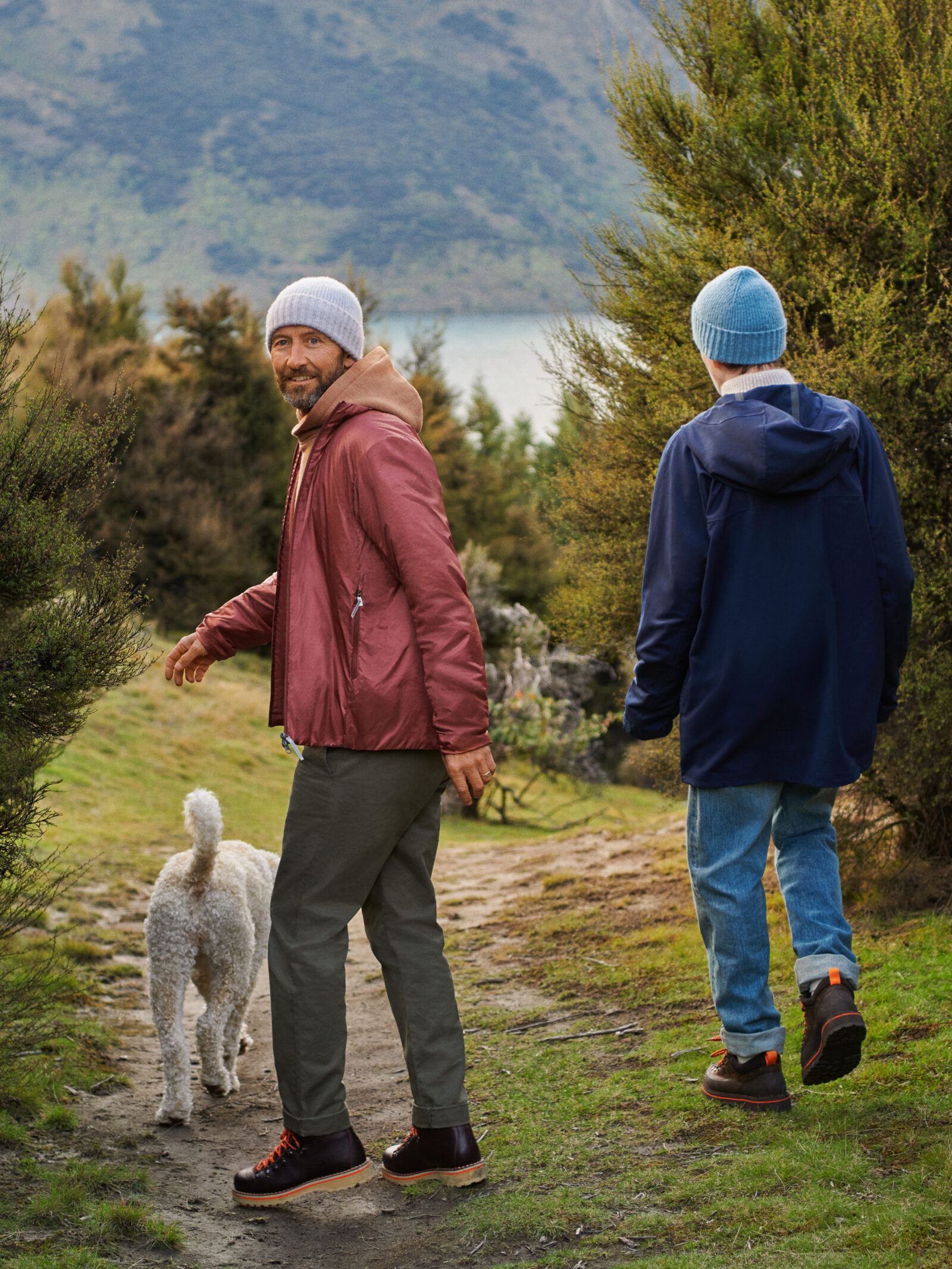 Exploring the Great Outdoors: Mr. P's Exclusive Footwear Collaborative Collection in Action, Where Style Meets Adventure.