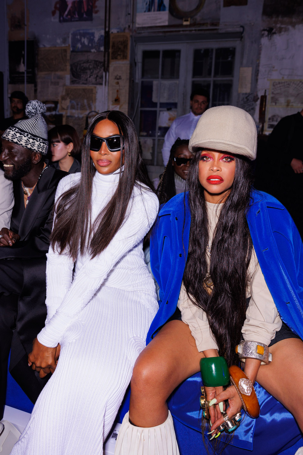 Naomi Campbell & Erykah Badu Naomi Campbell & Erykah Badu