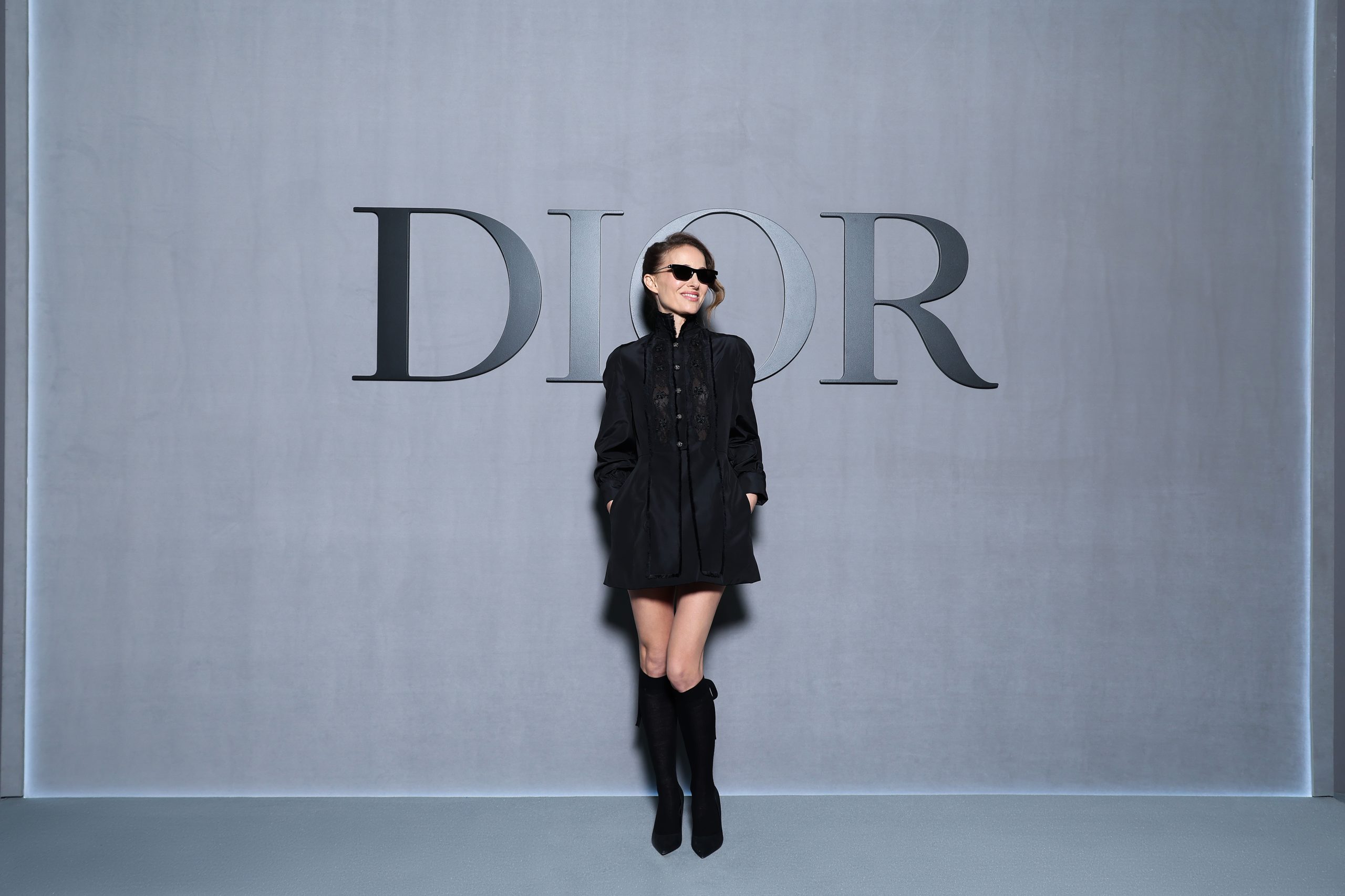 PARIS, FRANCE - MARCH 04: Natalie Portman attends the Christian Dior Womenswear Fall/Winter 2025-2026 show as part of Paris Fashion Week at on March 04, 2025 in Paris, France. (Photo by Pascal Le Segretain/Getty Images for Christian Dior)