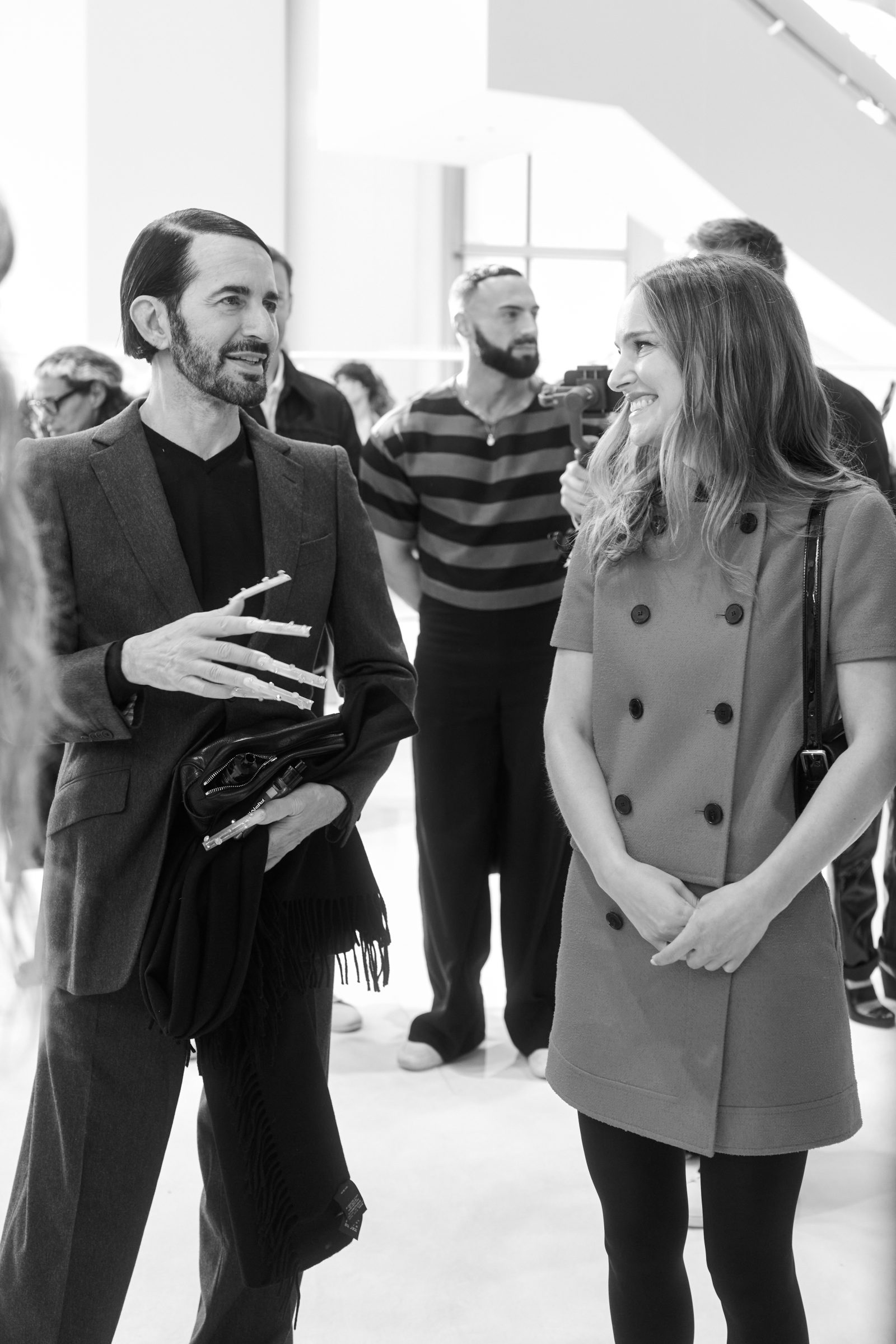 Marc Jacobs and Natalie Portman