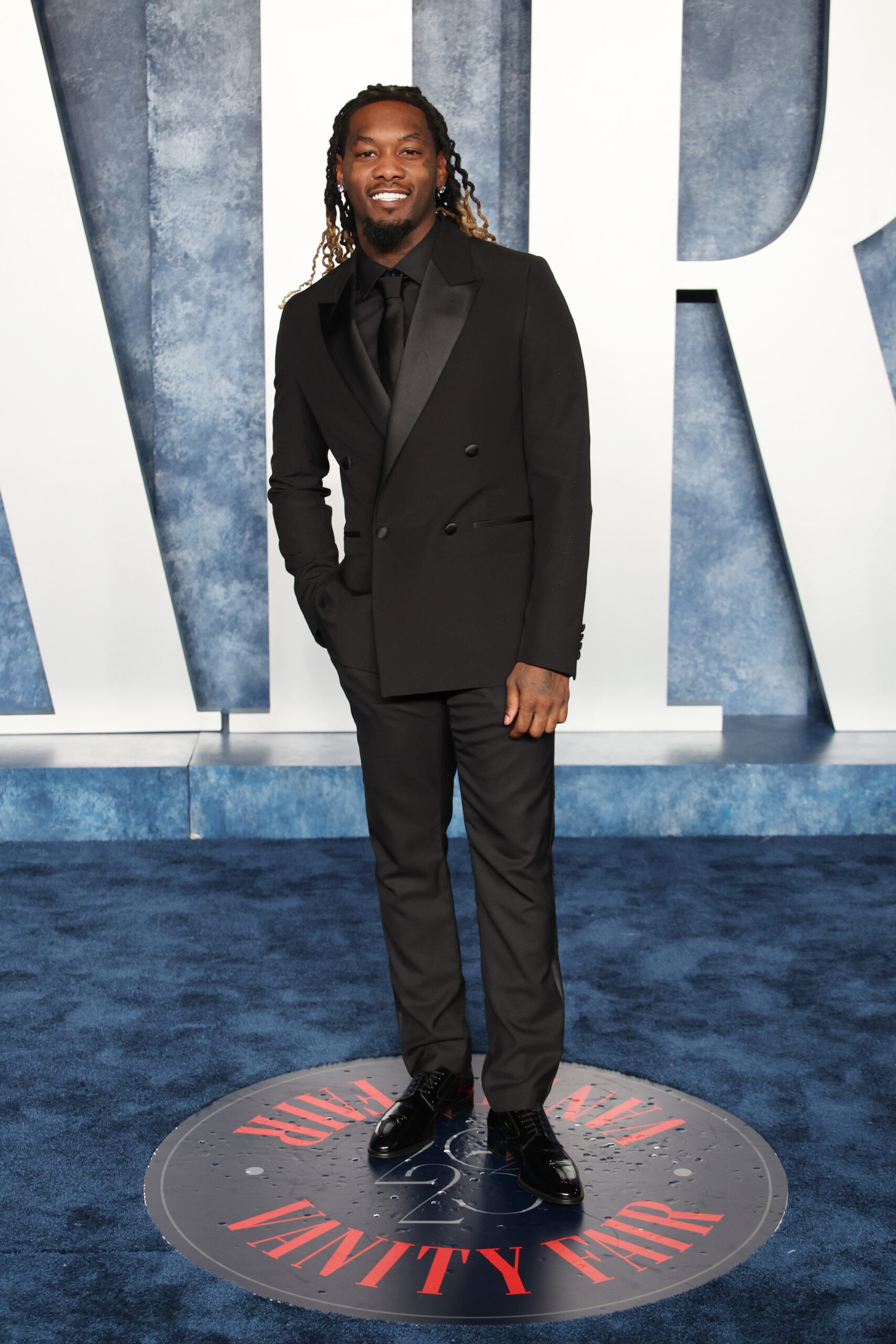 Offset wears a Dior men