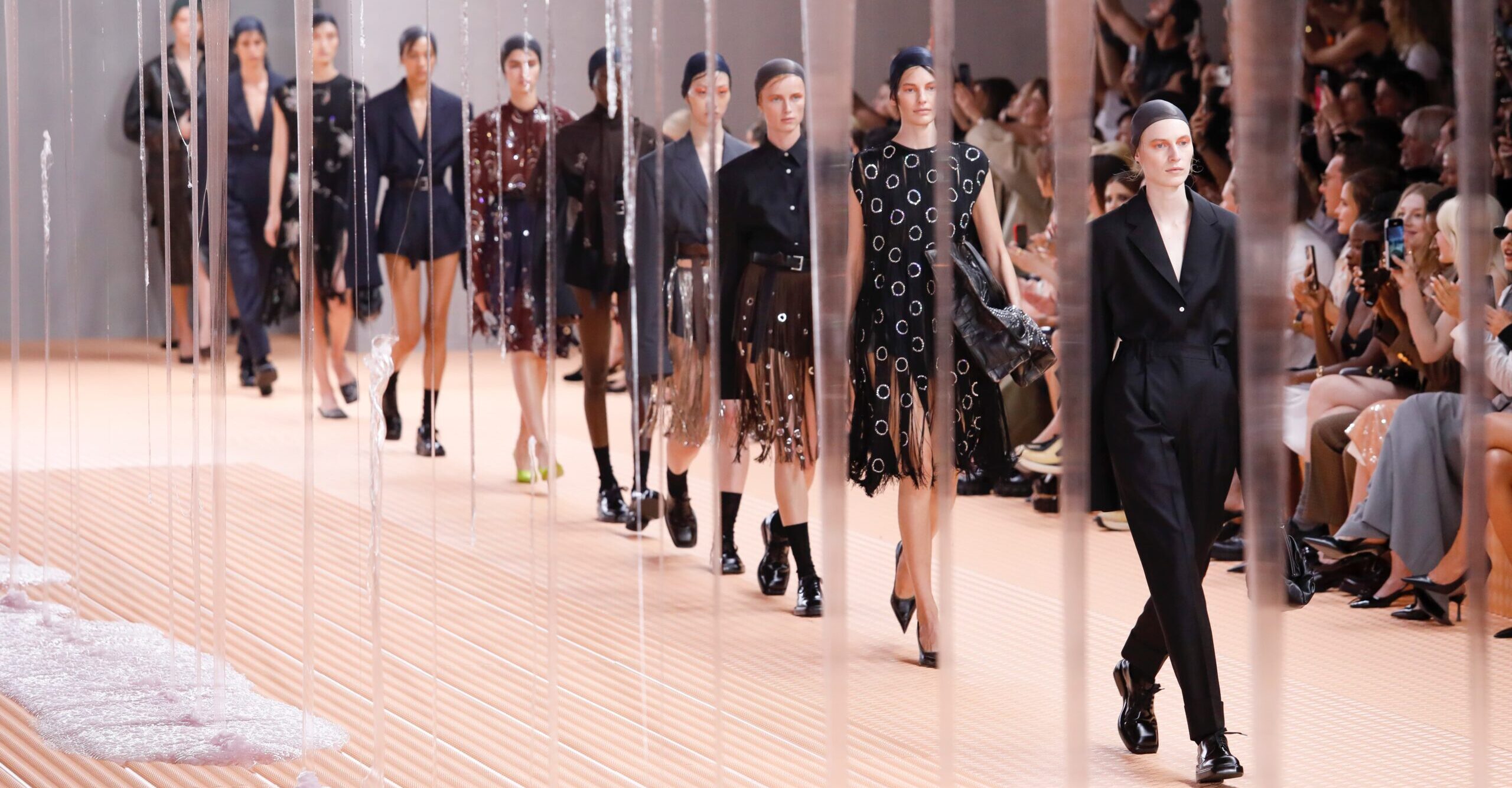 Prada’s Spring/Summer 2024 Collection Unveiled, Witnessed by Scarlett Johansson, Emma Watson, Kylie Jenner, and More