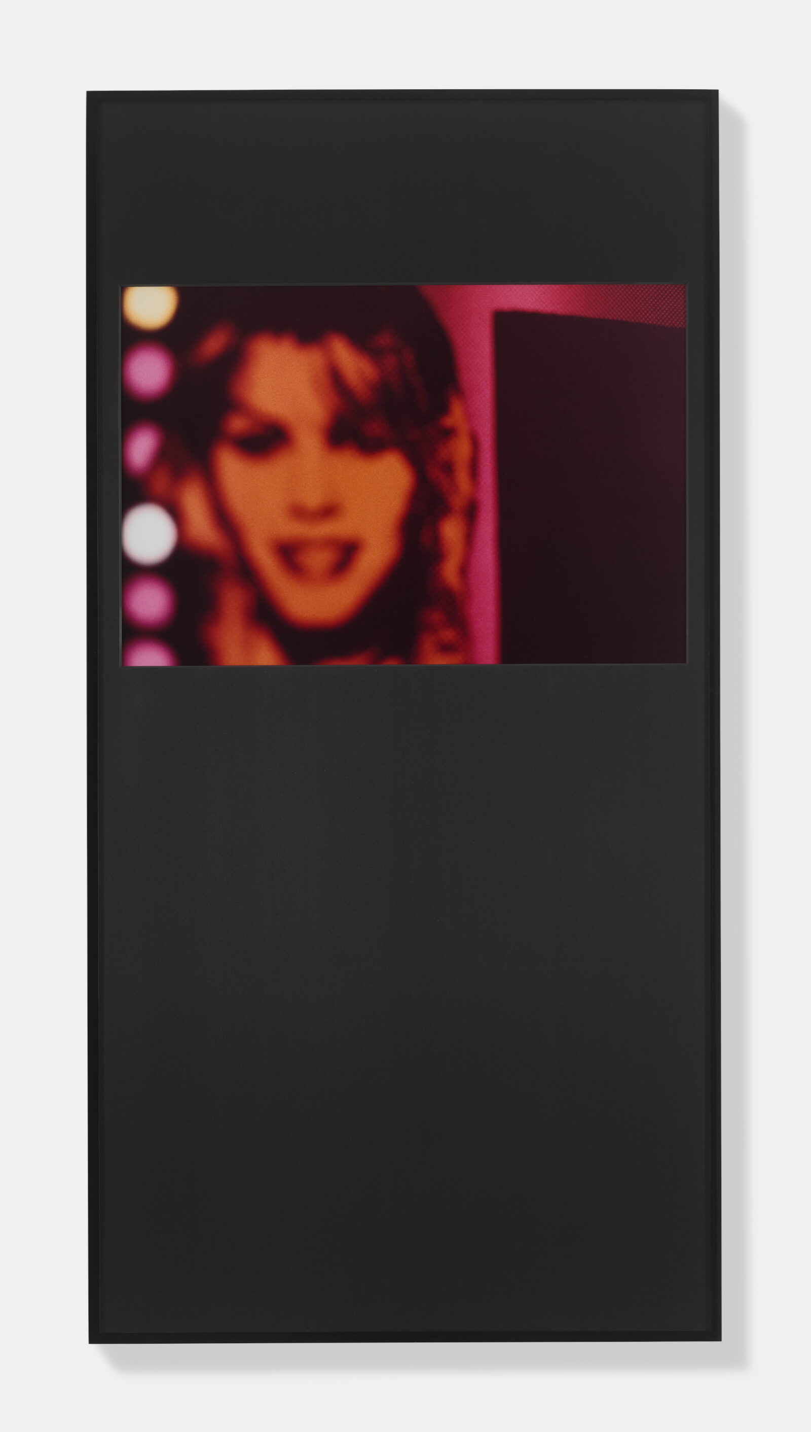 RICHARD PRINCE Laoura, 1982 Ektacolor photograph, mat board, and painted wood frame 96 x 48 inches (243.8 x 121.9 cm) Edition of 3