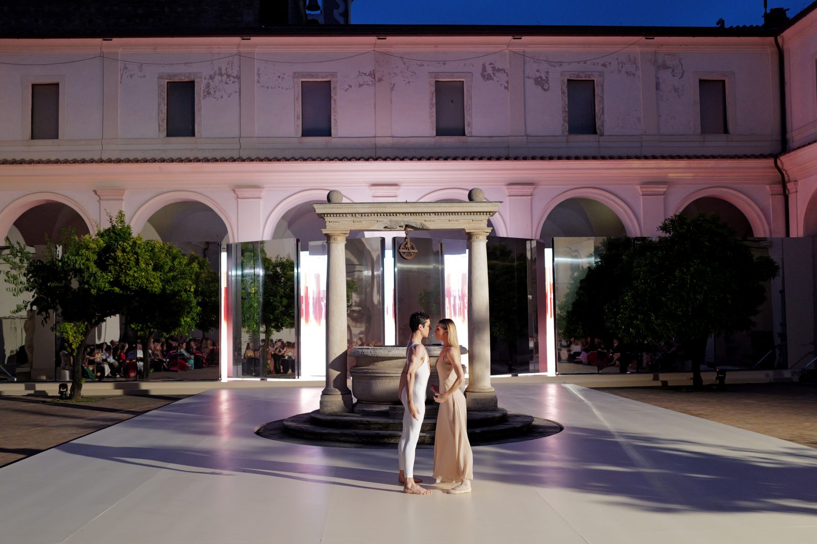 Eleonora Abbagnato performs at the Bulgari Aeterna High Jewelry Brand Event at Altare Della Patria on May 20, 2024 in Rome, Italy. (Photo by Claudio Lavenia/Getty Images for Bulgari)