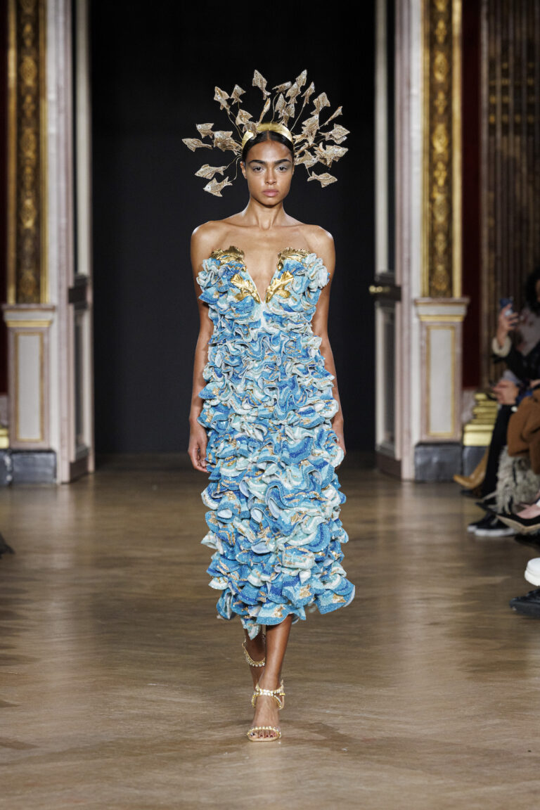 Rahul Mishra show, Runway, Coiuture, Spring Summer 2023, Paris Fashion Week