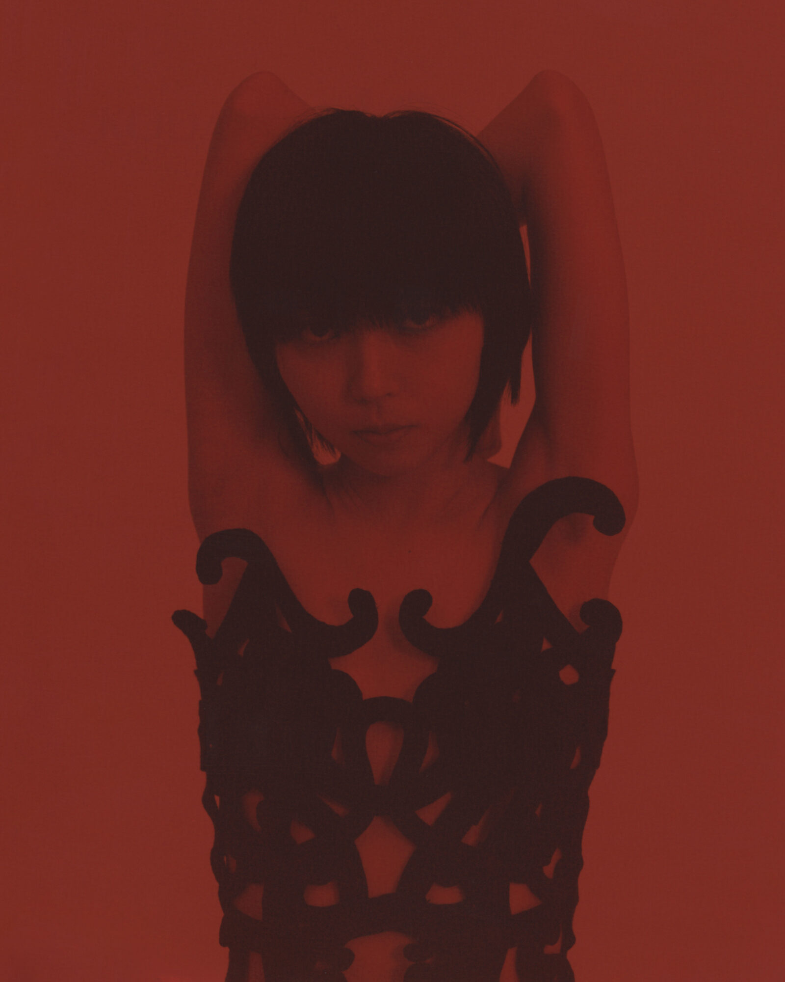 Corset top by YOHJI YAMAMOTO