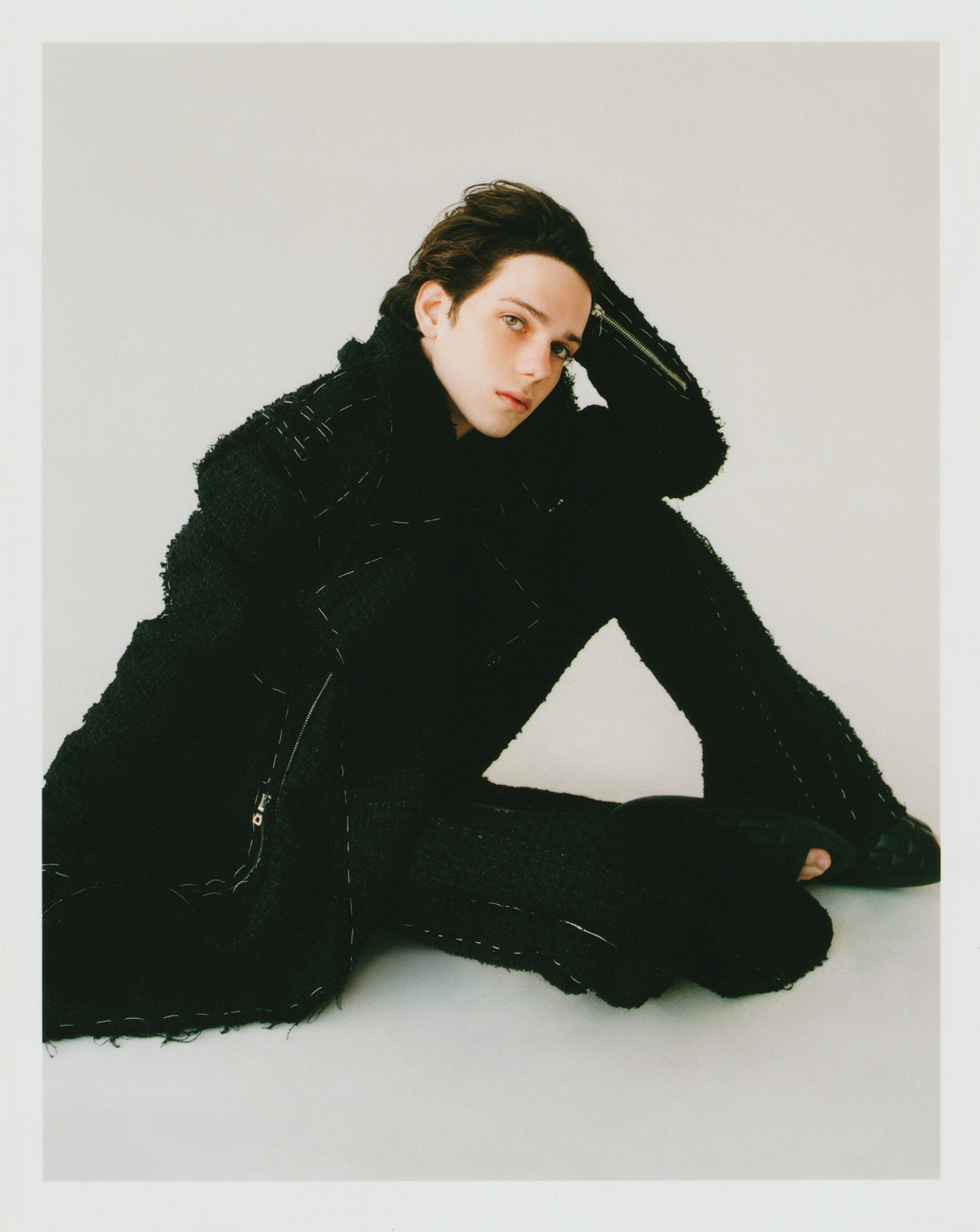 Cormac wears all by BALMAIN Cormac wears all by BALMAIN