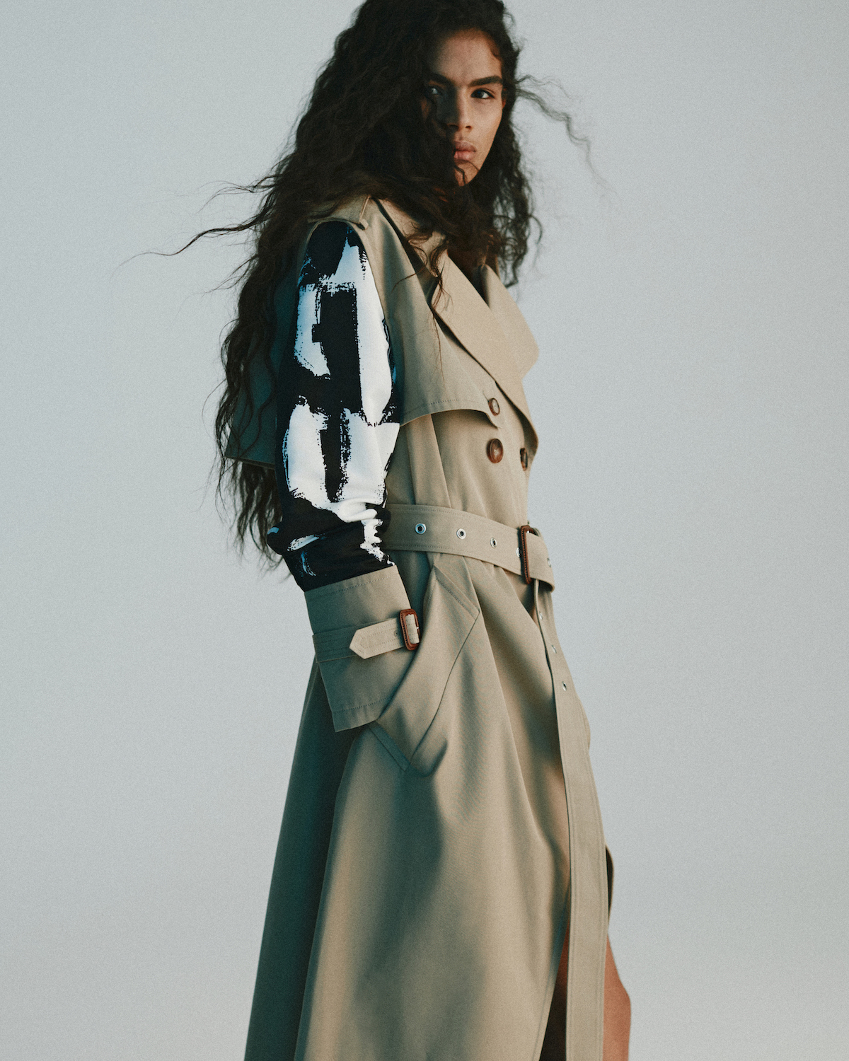 Trench coat by ALEXANDER MCQUEEN Trench coat by ALEXANDER MCQUEEN